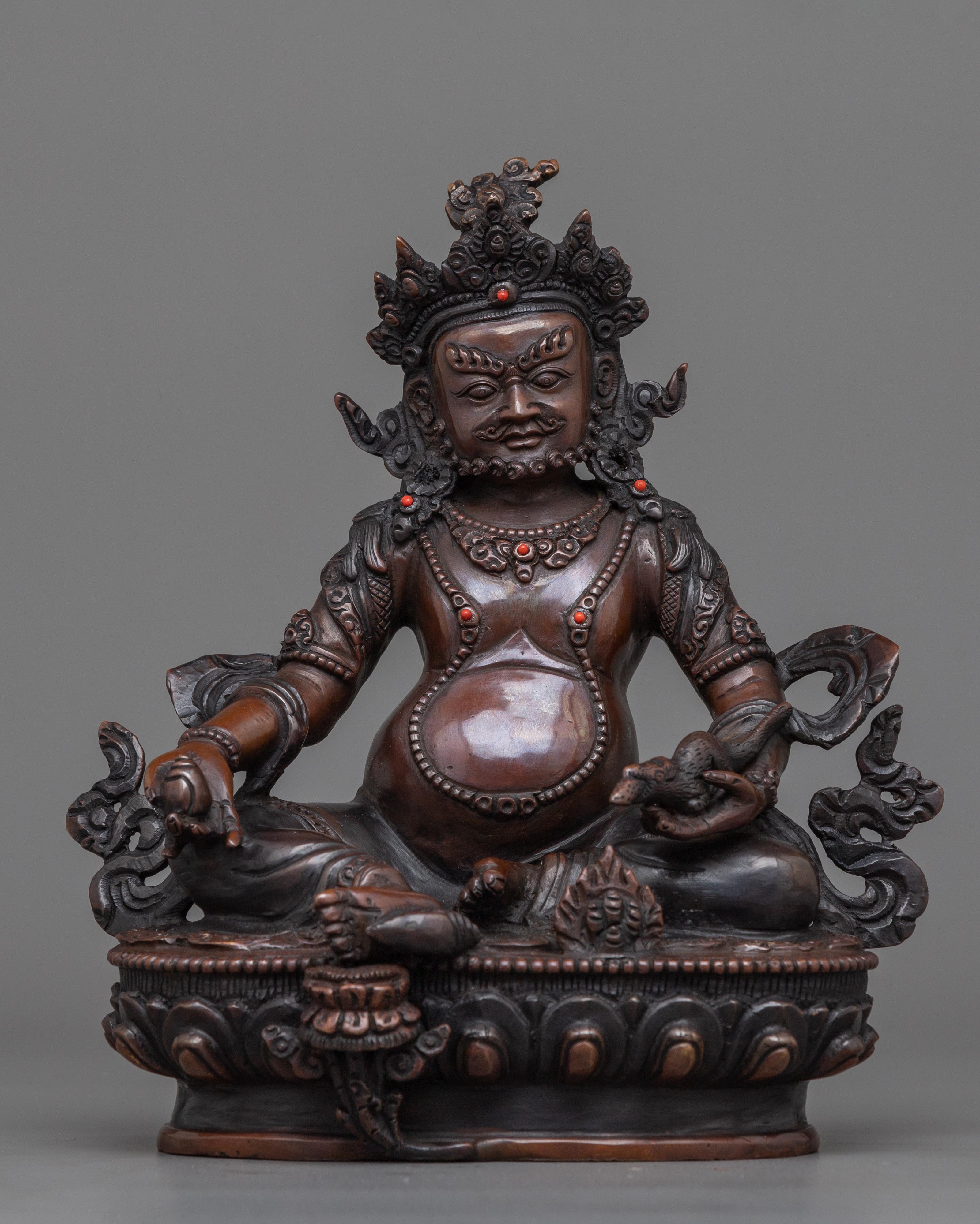 Dzambhala Statue 7.9 Inch