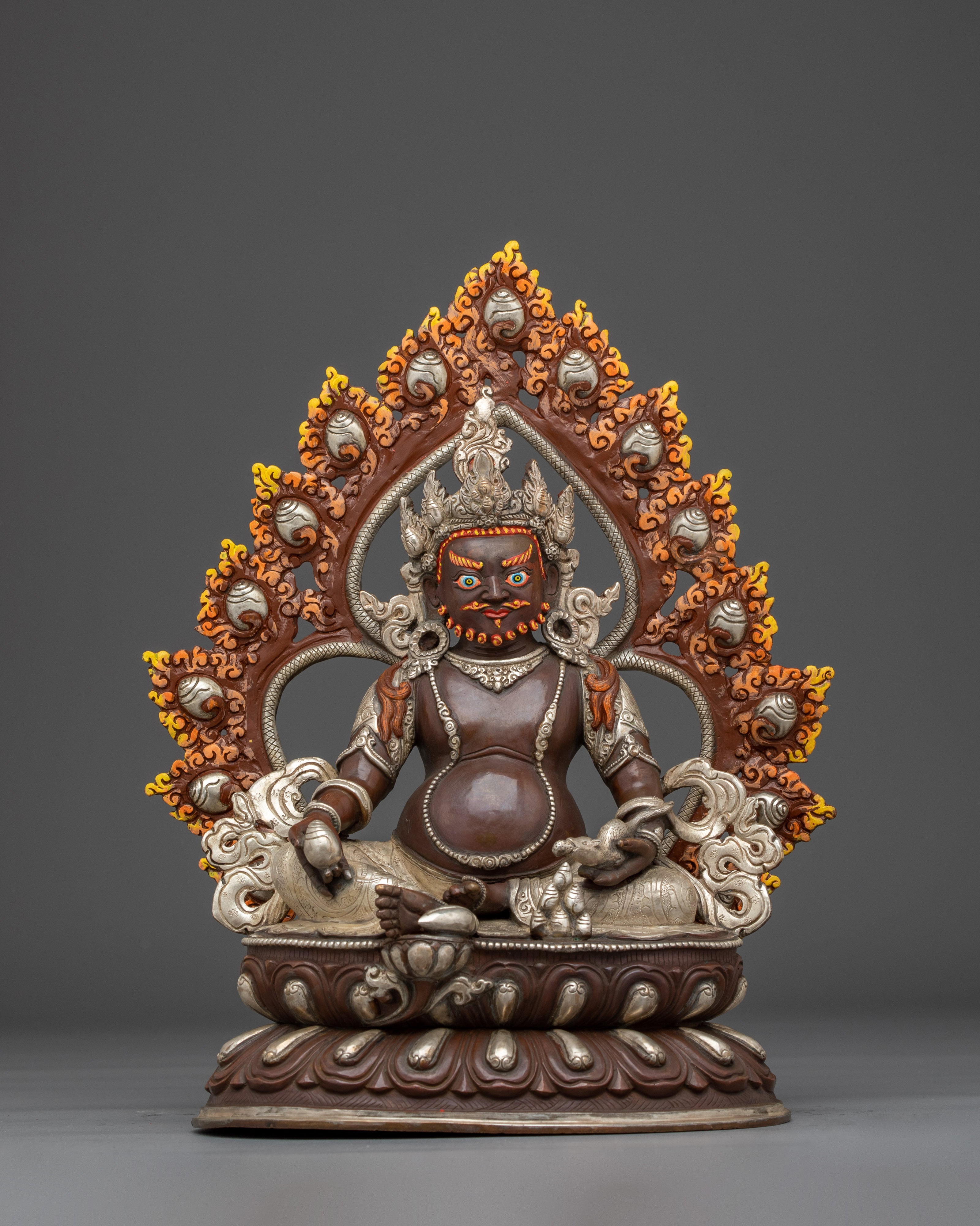 buddhist-abundance-deity-dzambhala-statue