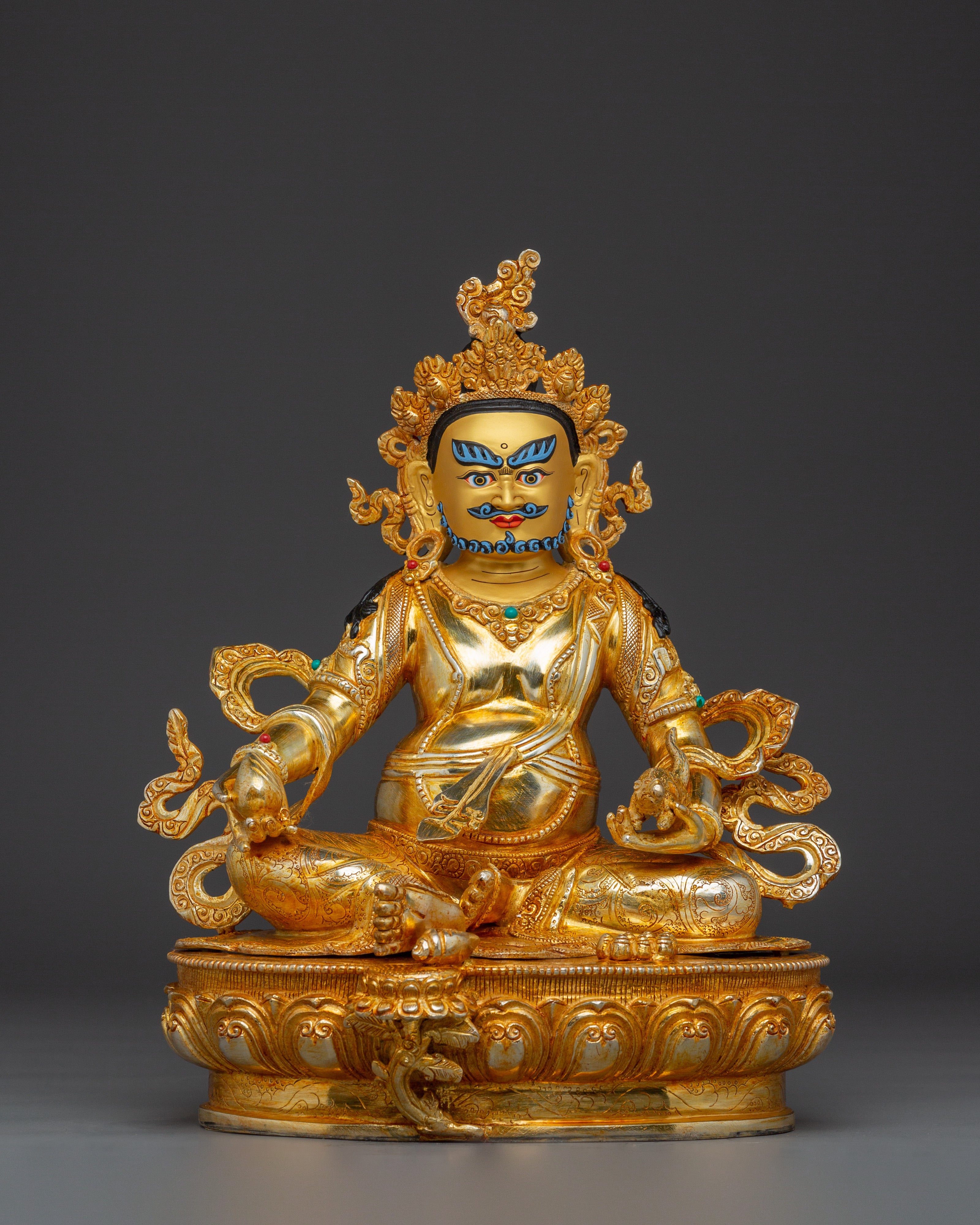 Mightly Wealth Deity Dzambhala Statue | Guardian of Prosperity