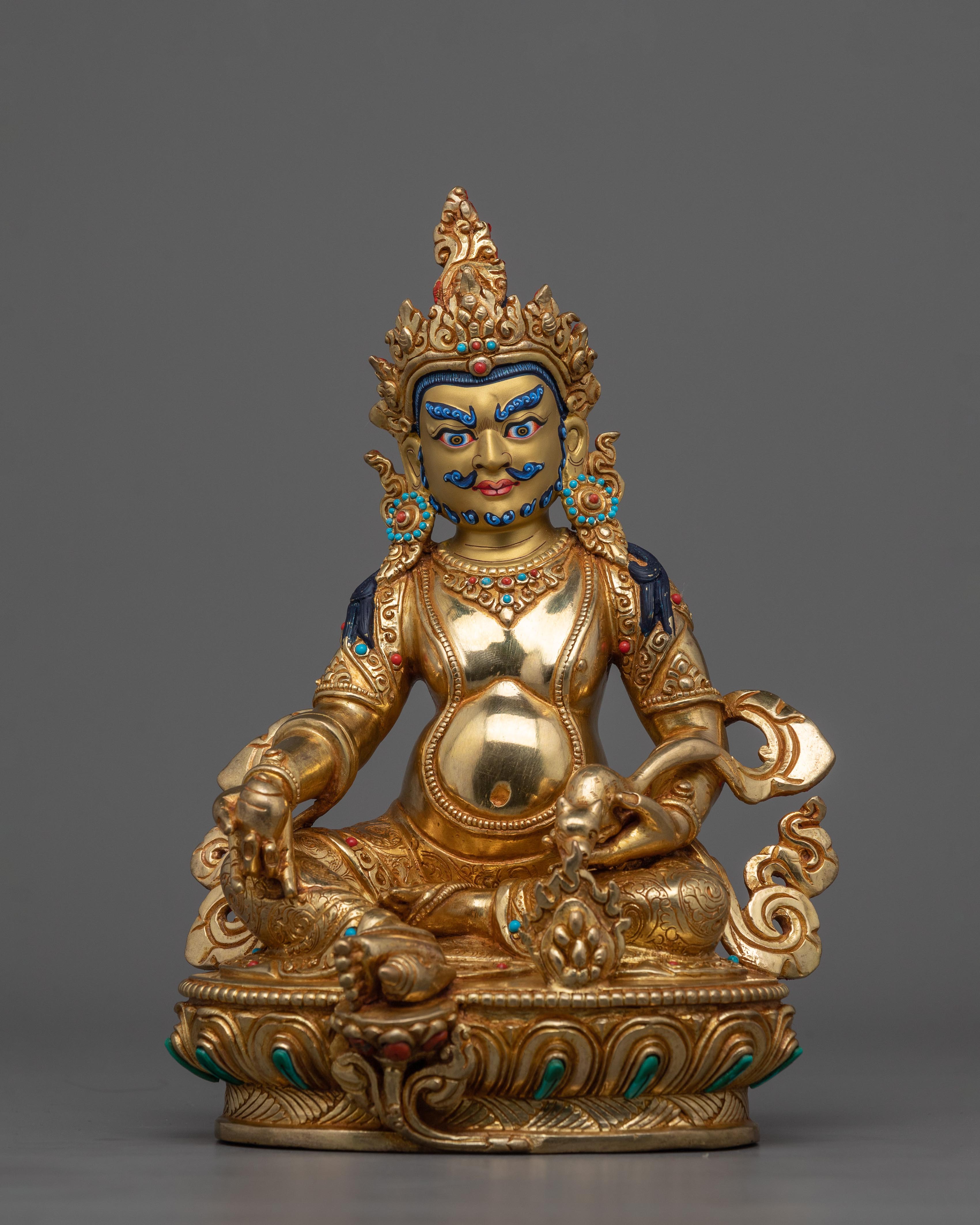 Dzambhala Wealth Deity Statue