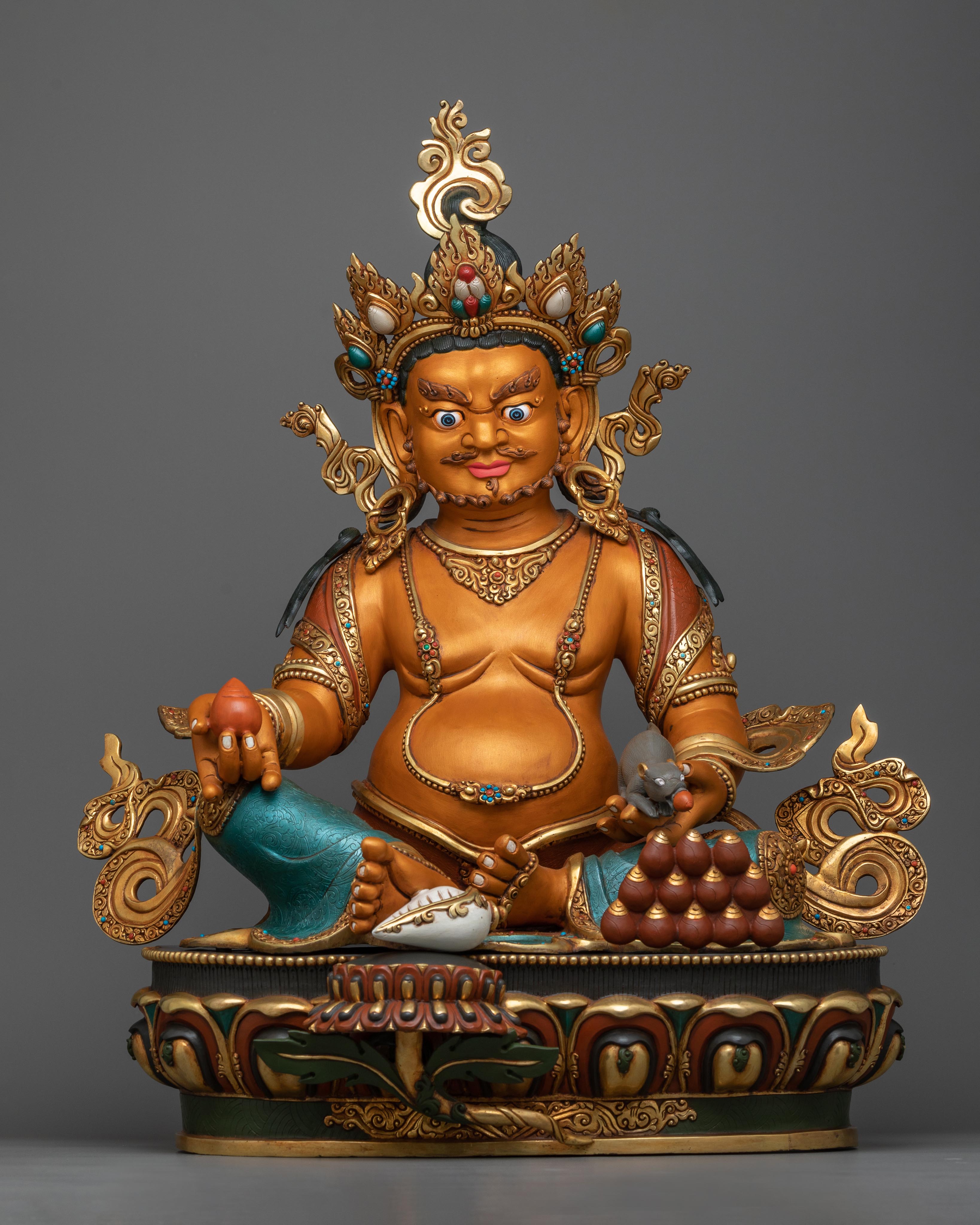 Kuber Bhagwan Statue | Embodying Wealth and Generosity