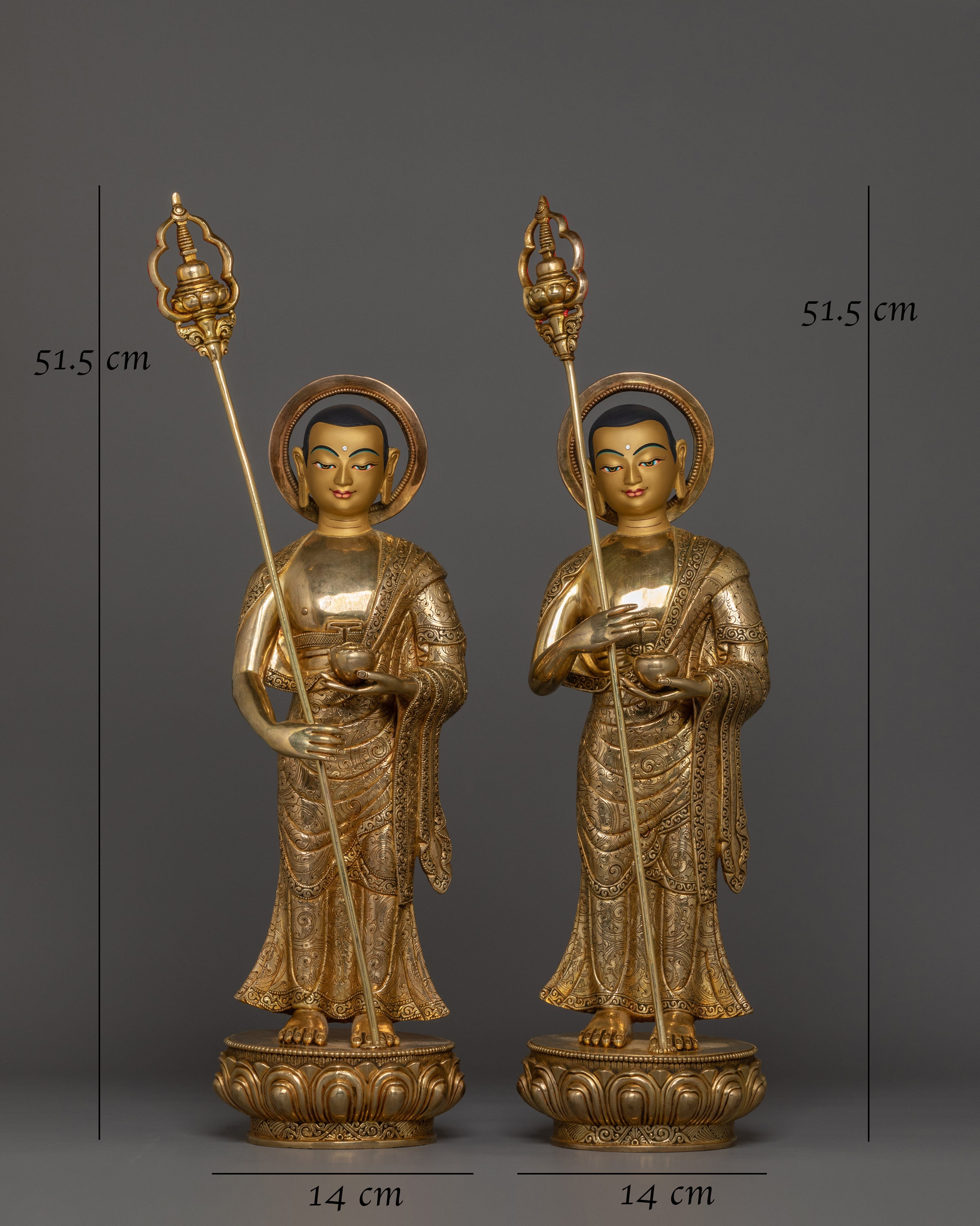 statue-disciples-of-shakyamuni-buddha