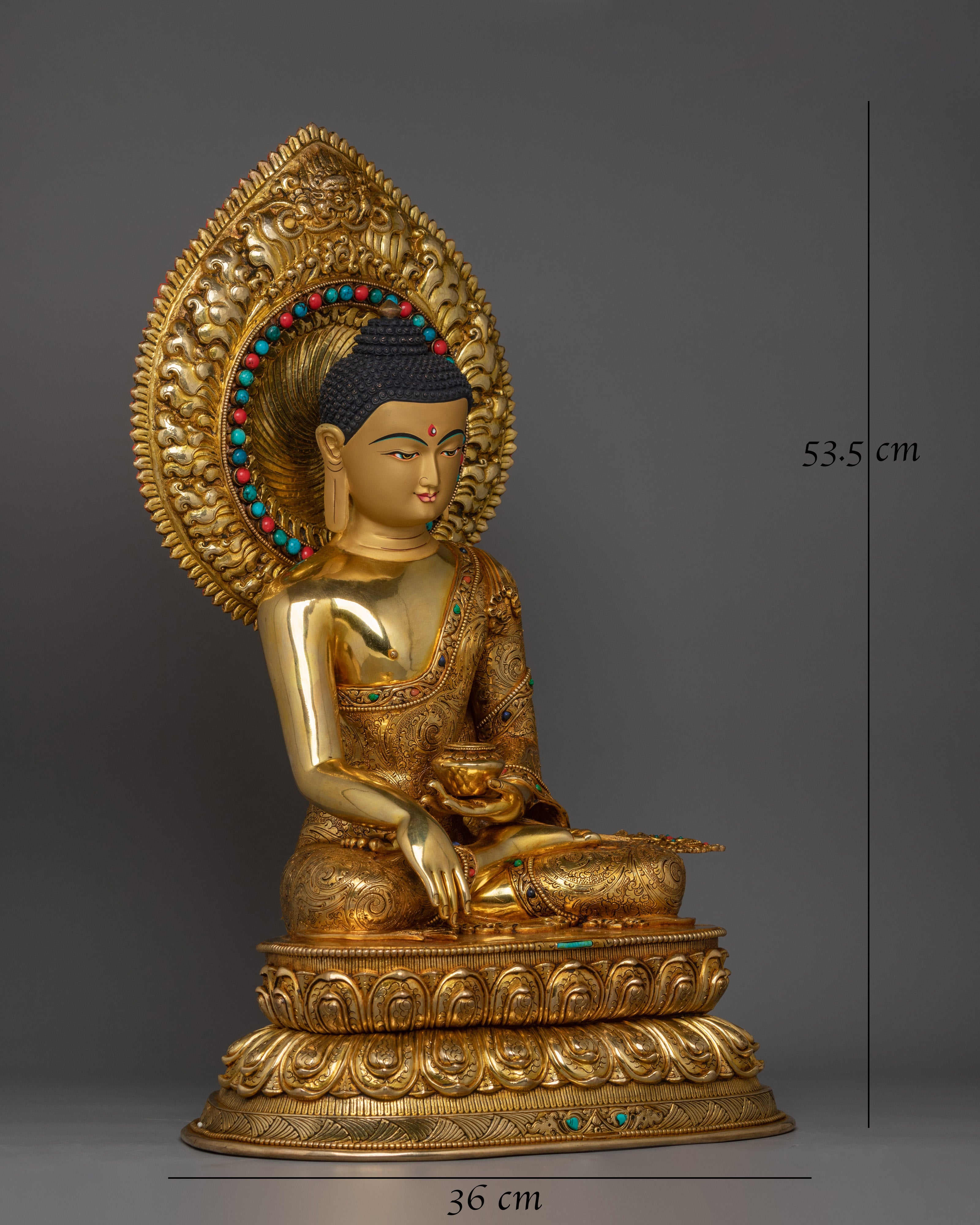 handmade-statue-of-shakyamuni-buddha-with-disciple