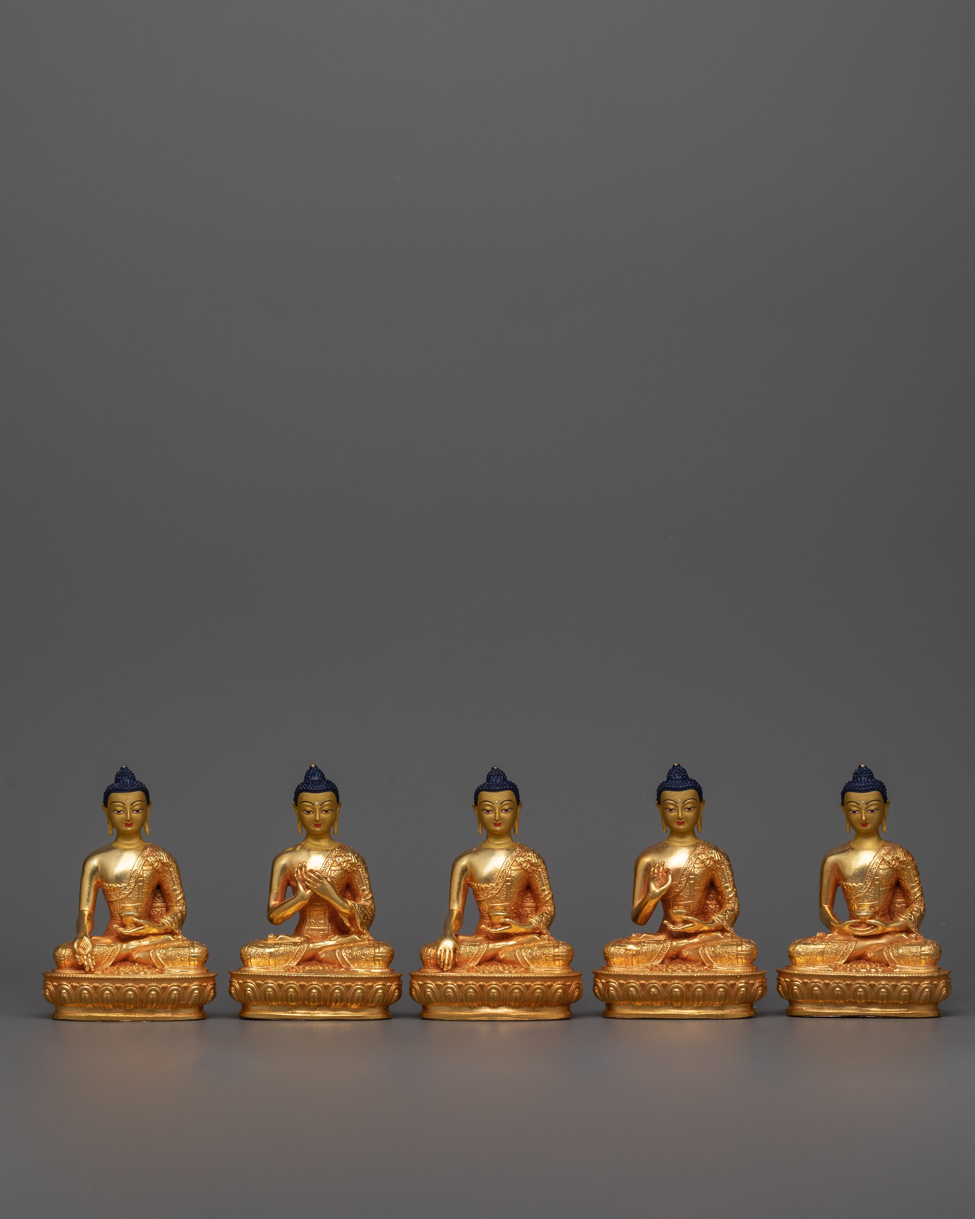 machine-made-five-buddha-set