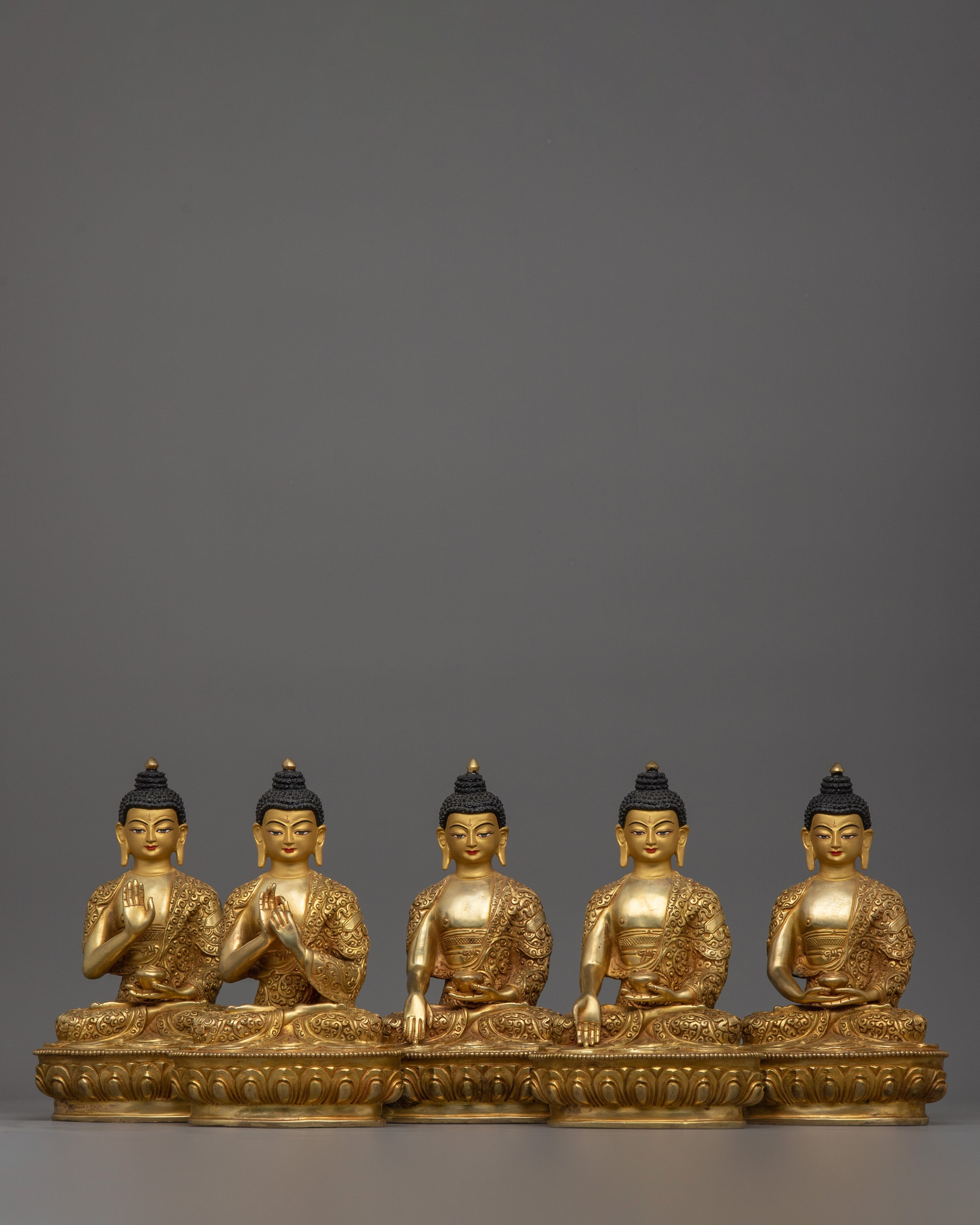 Sacred Five Dhyani Buddha