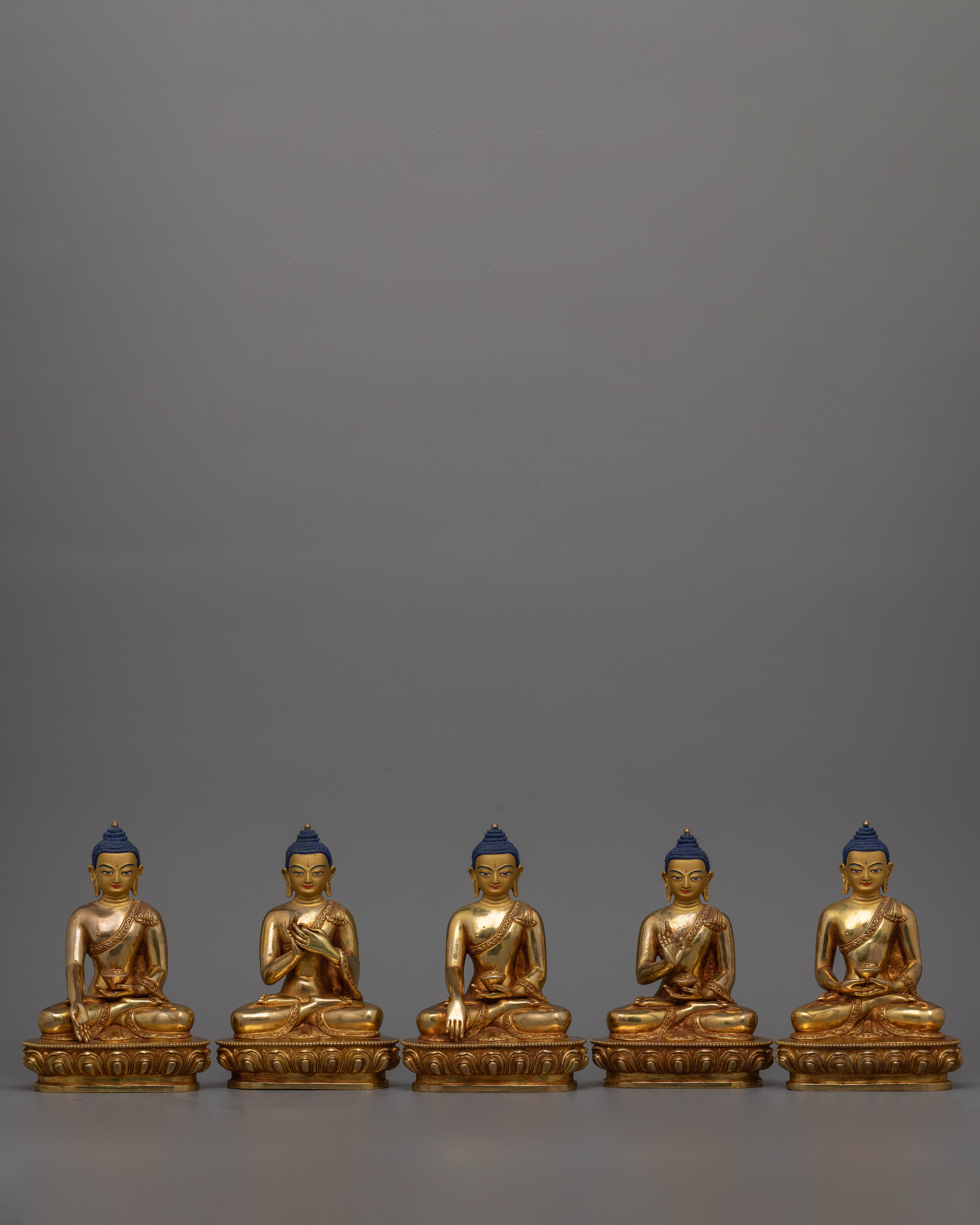 Five Buddha Set