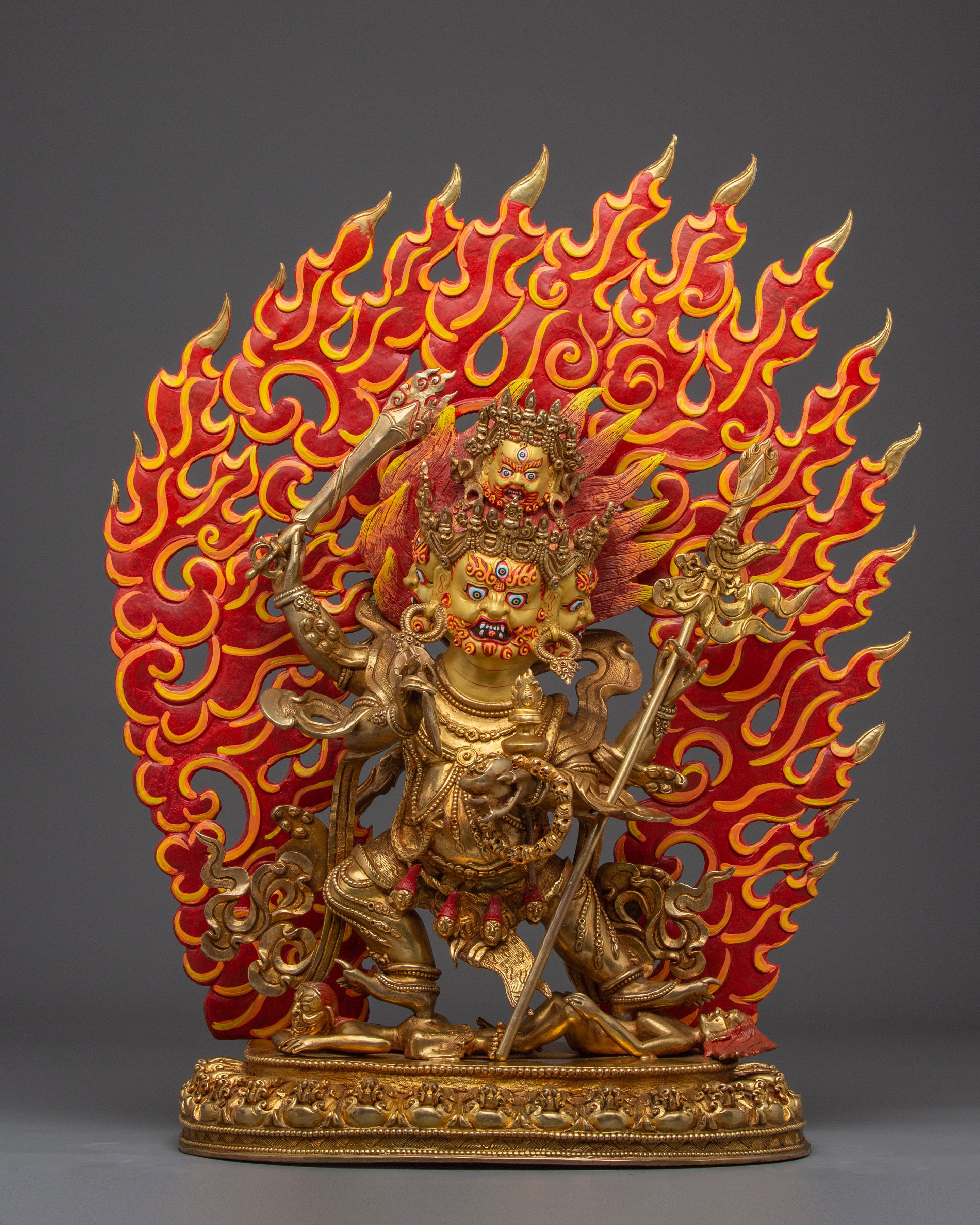 chaturbhuja-mahakala-statue