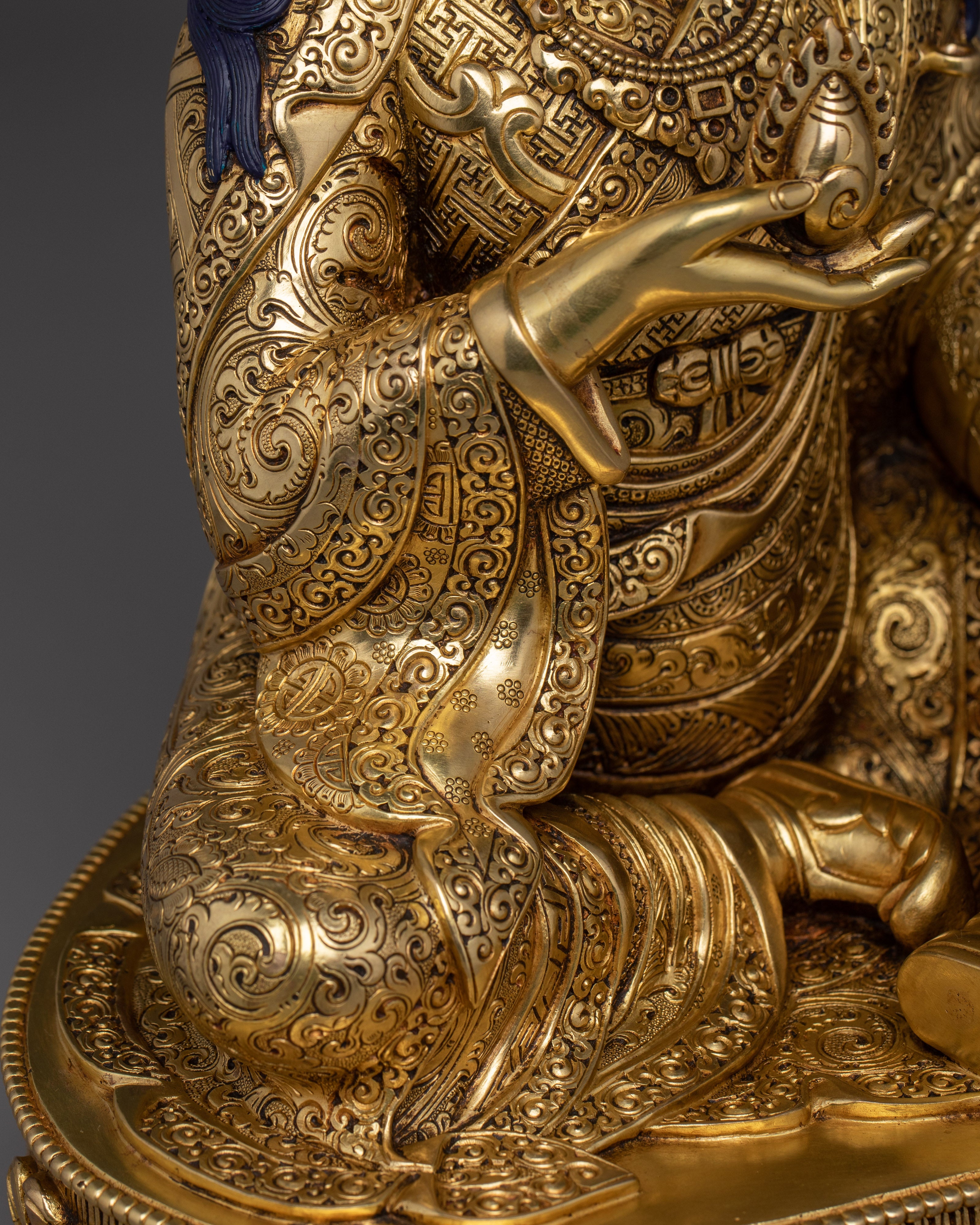 Compassionate Guru Norla Statue | Wealth and Prosperity Deity