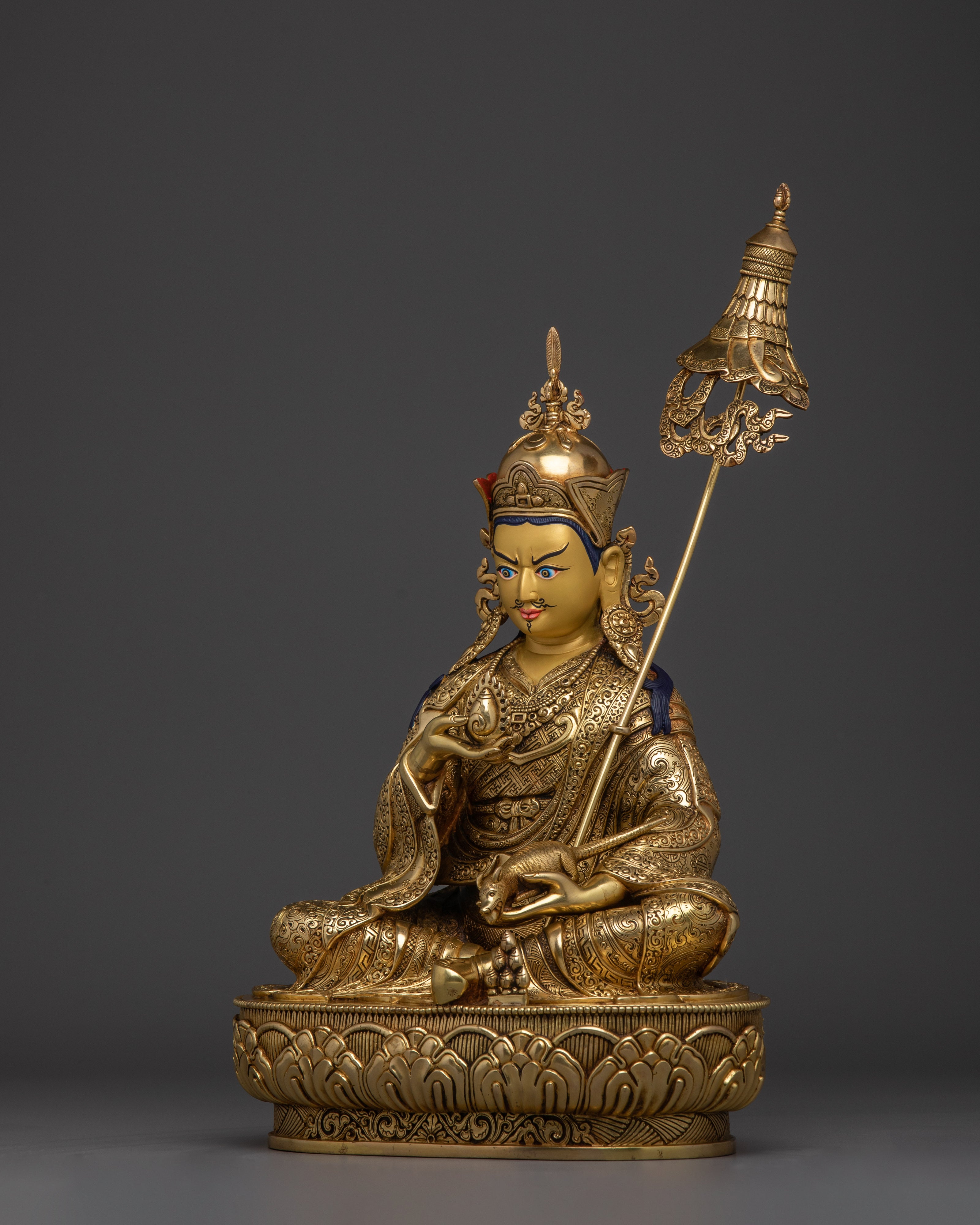 Compassionate Guru Norla Statue | Wealth and Prosperity Deity