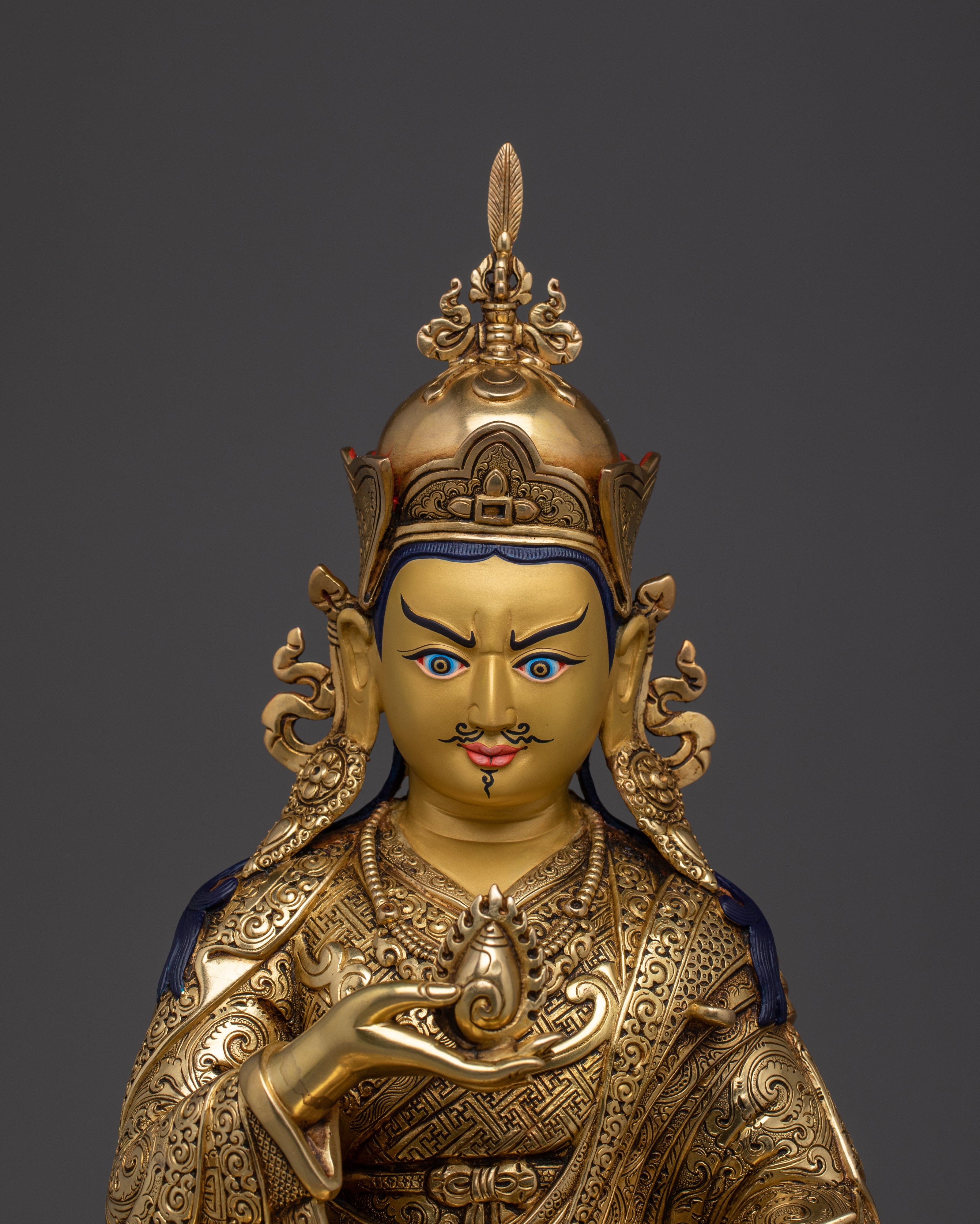 Compassionate Guru Norla Statue | Wealth and Prosperity Deity