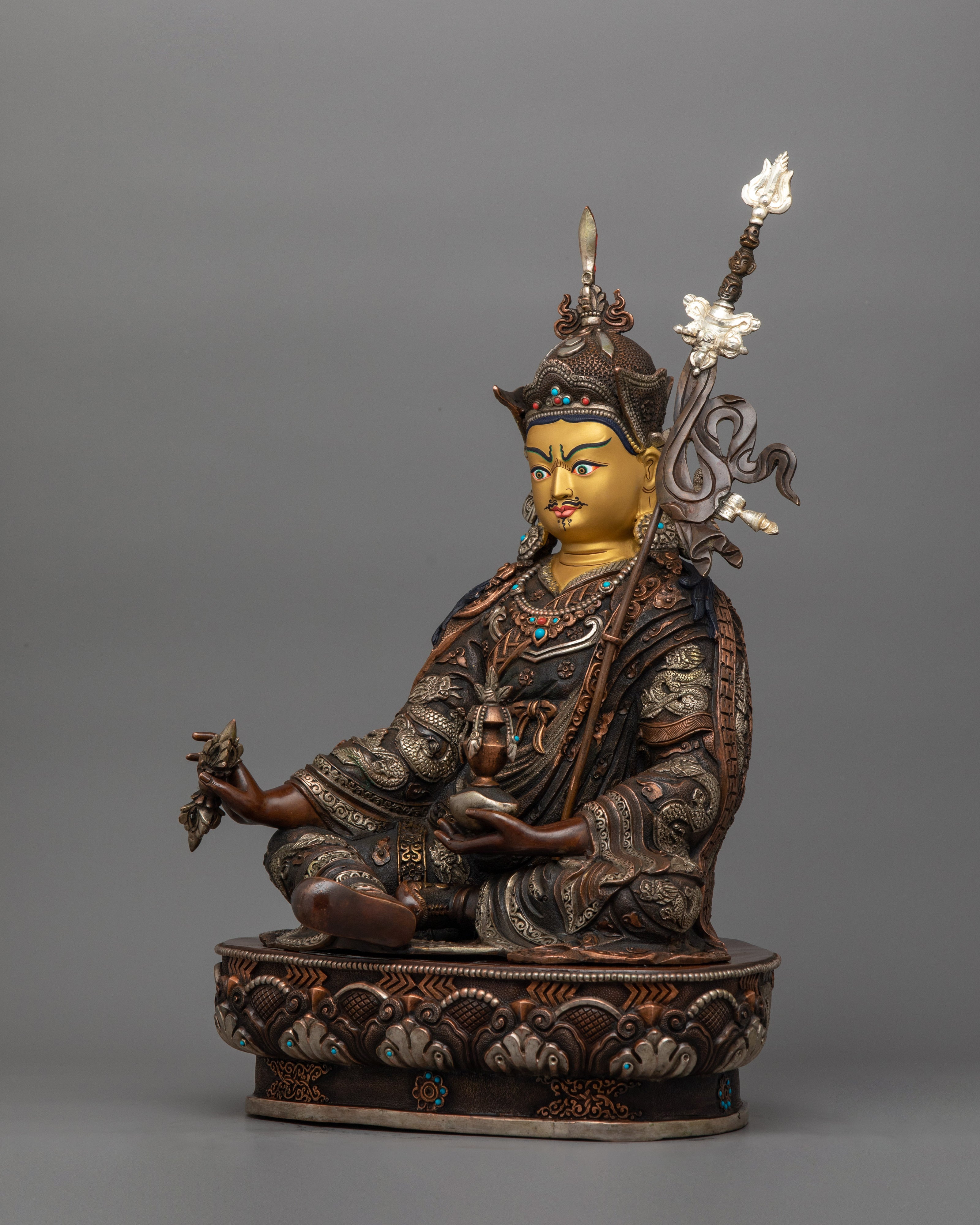 Handcrafted Padmasambhava Statue