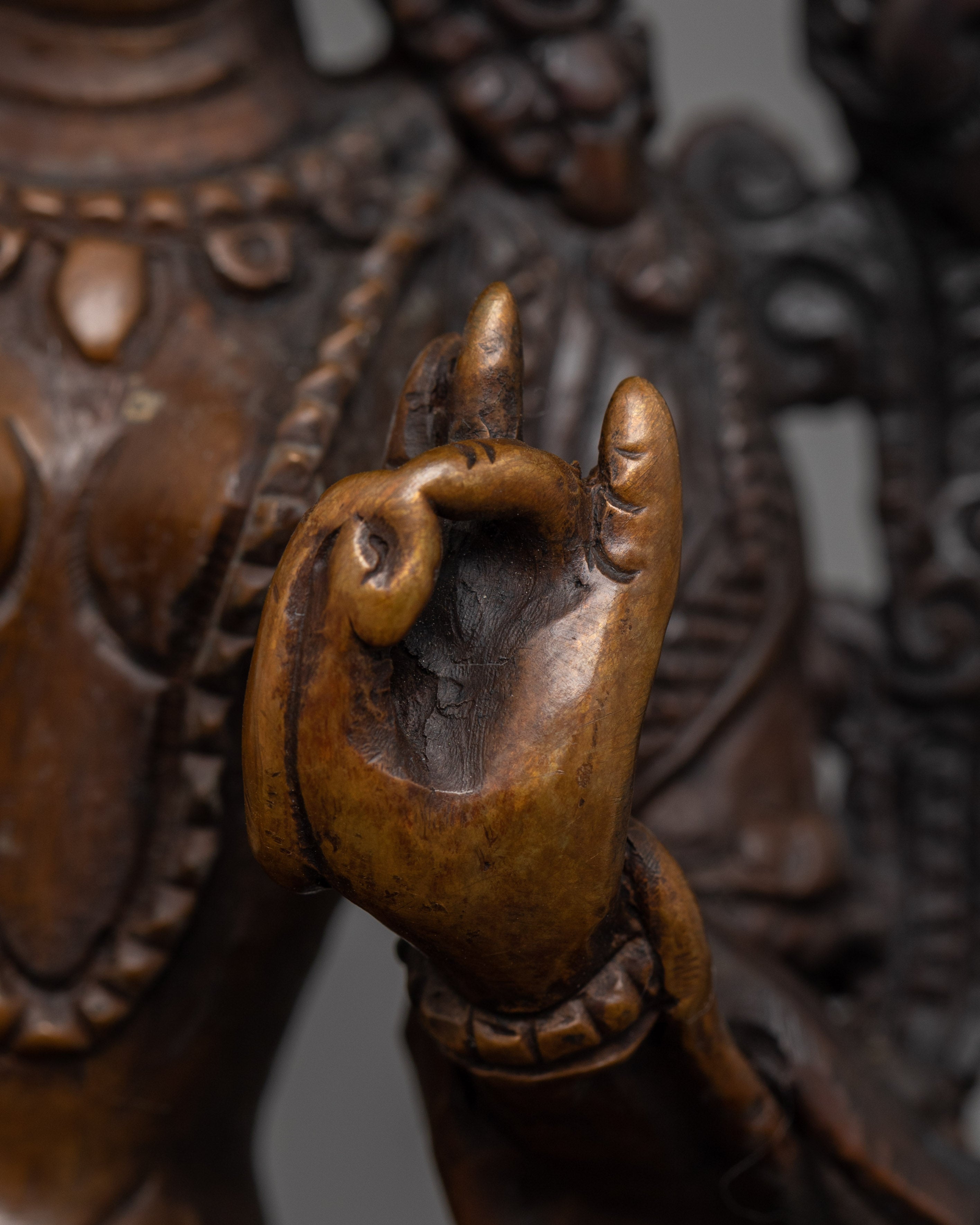 Buddhist Deity Green Tara Figurine | The Enlightened Being of Compassion