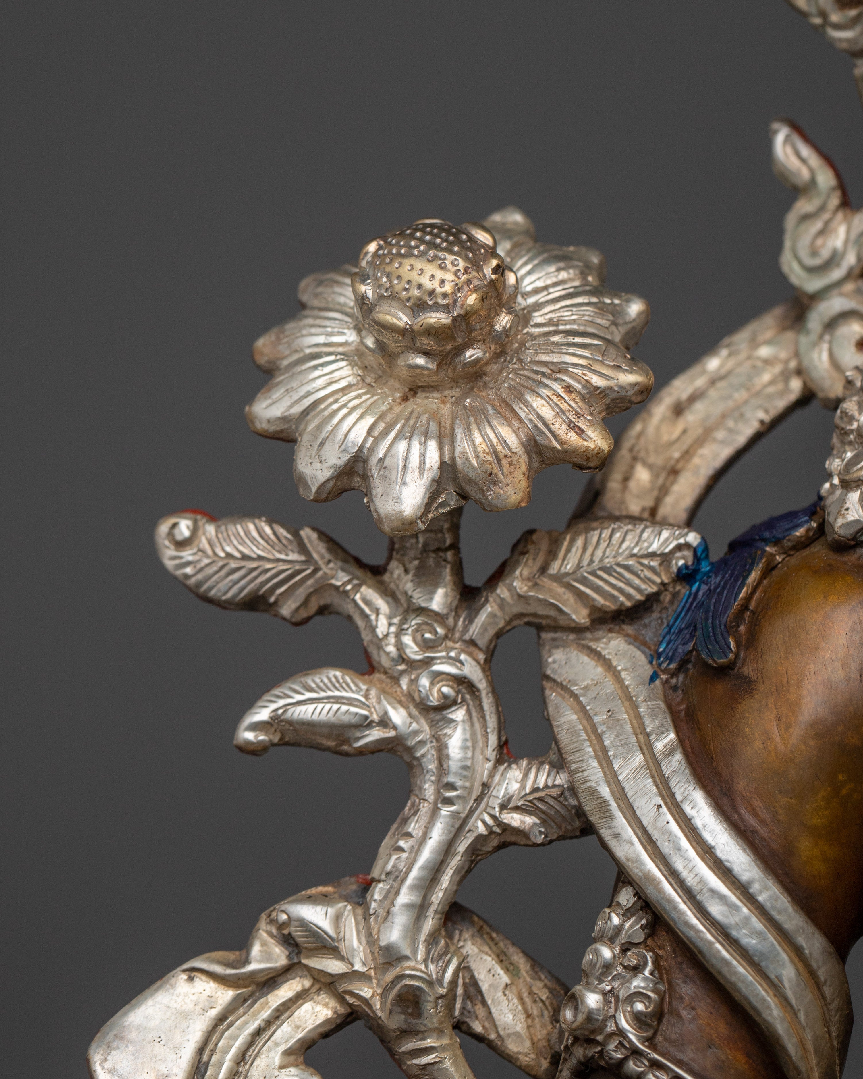 Vajrayana Buddhism Statue of Green Tara | Compassionate Goddess of Enlightenment