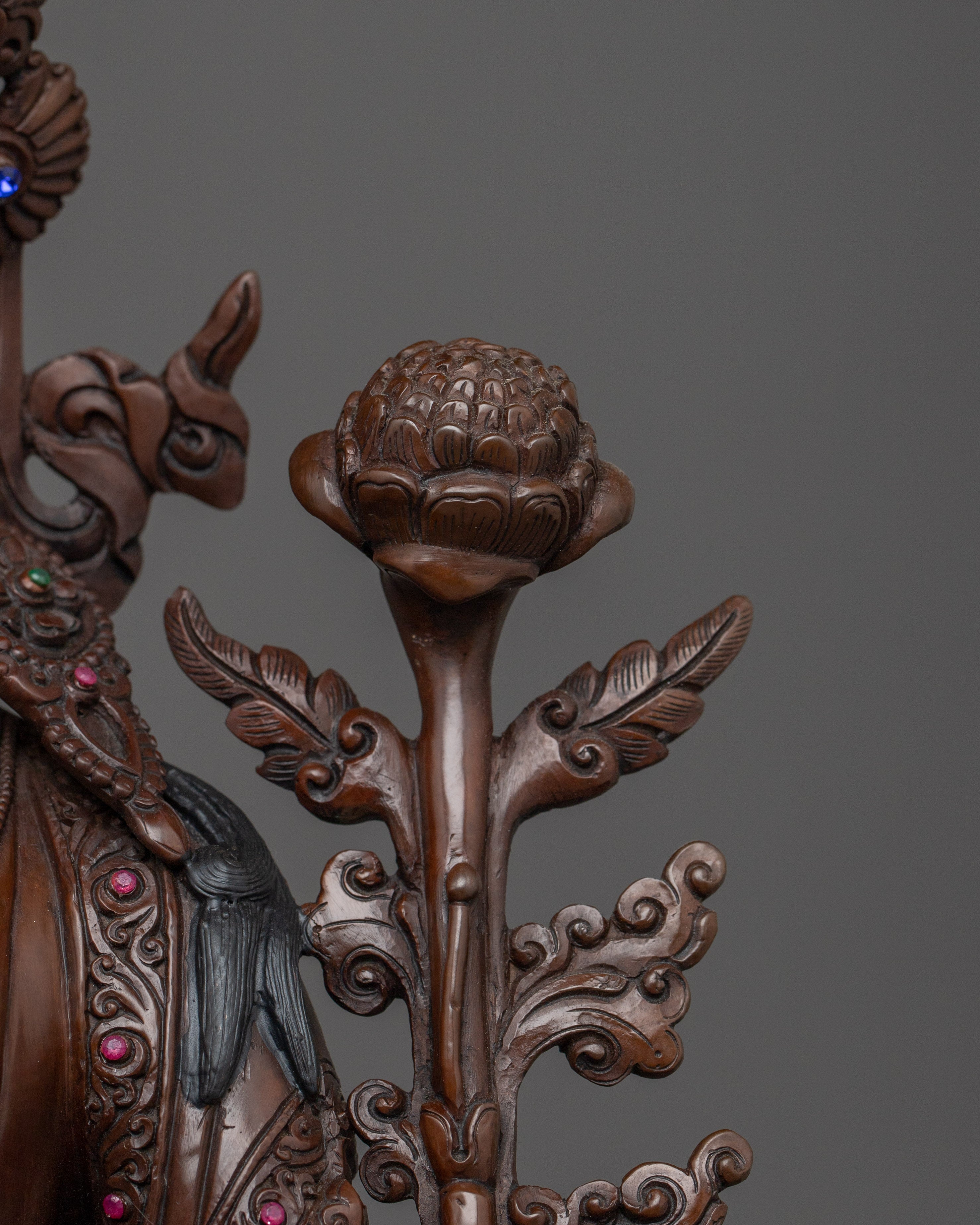 Green Tara The Guardian of Buddhist Teachings | Tibetan Sculpture