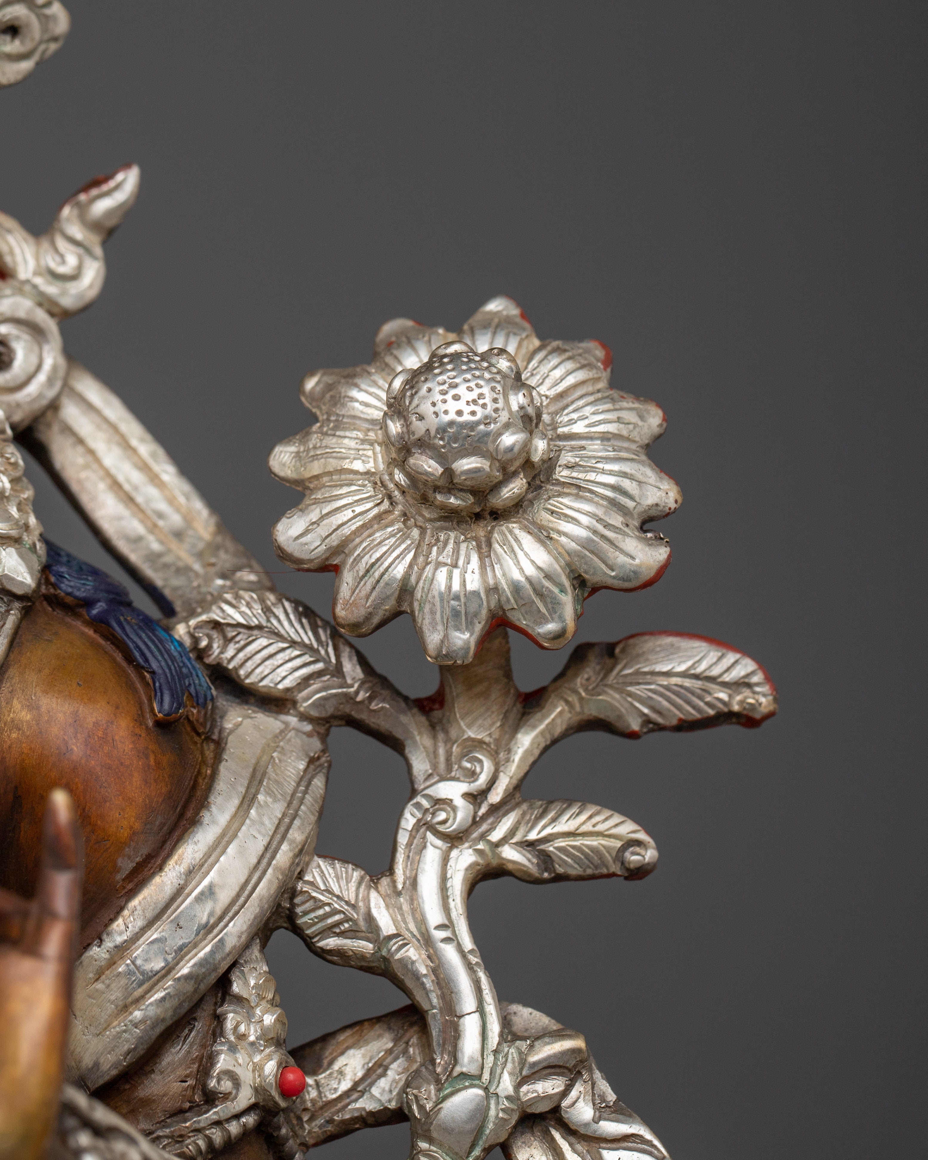 Vajrayana Buddhism Statue of Green Tara | Compassionate Goddess of Enlightenment