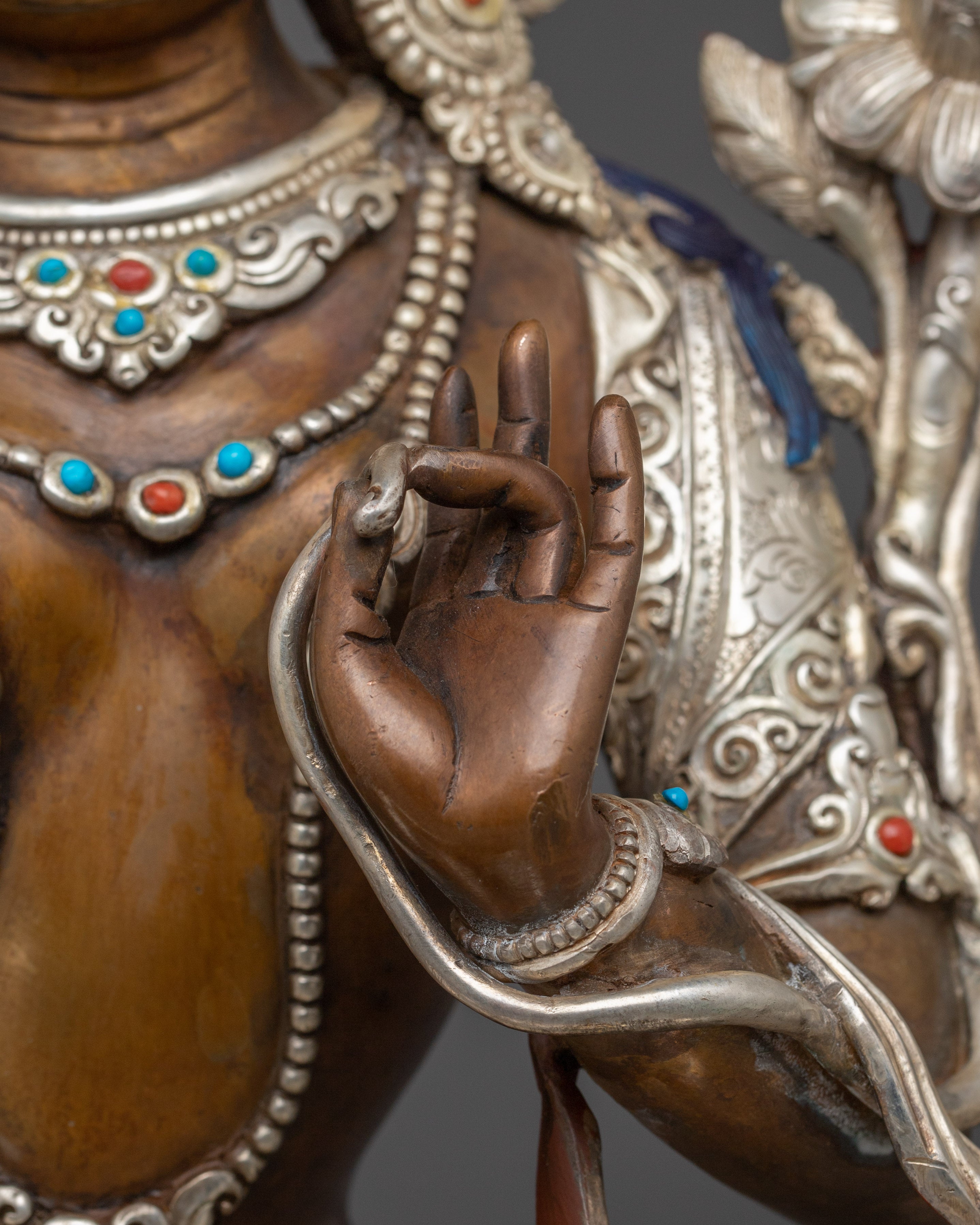 Green Tara Spiritual Decor Statue | Shyama Tara - Mother of All Buddhas