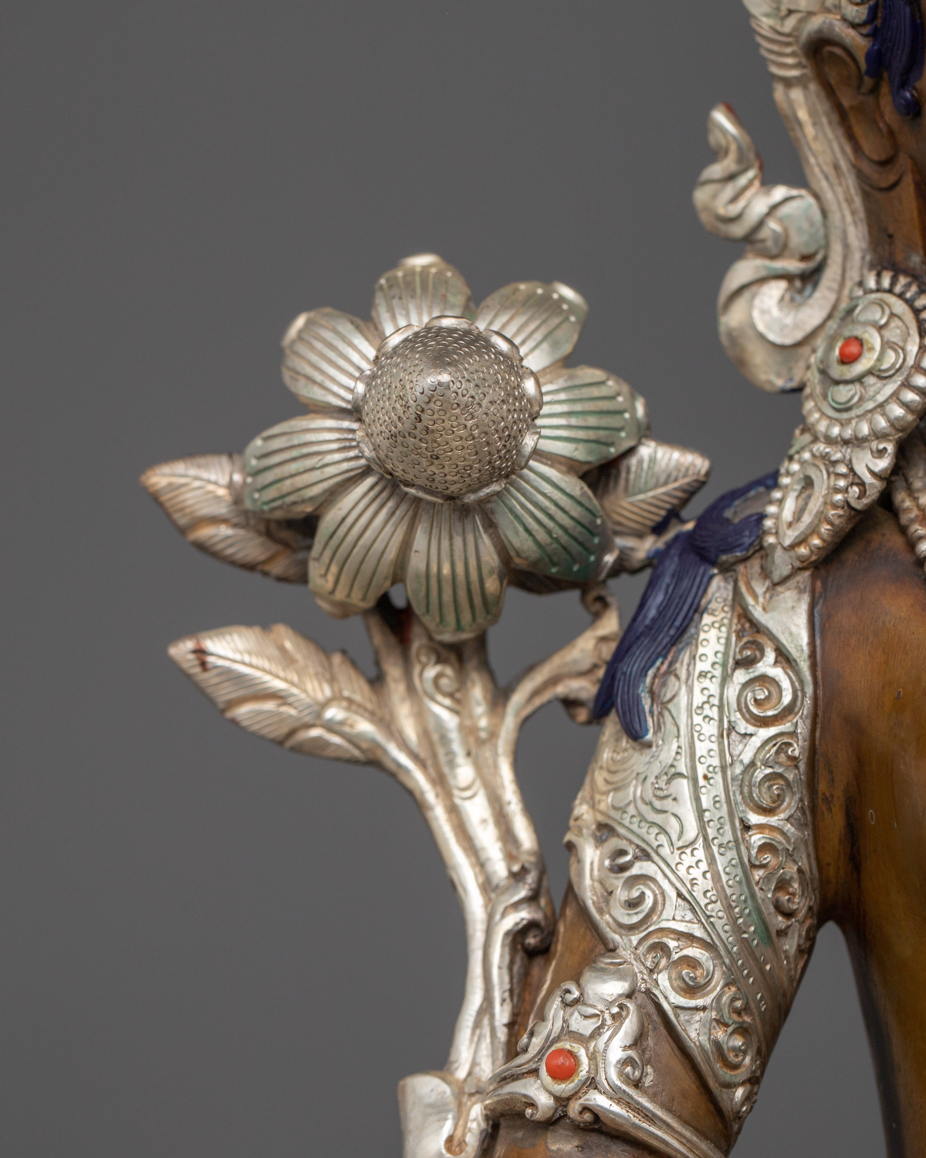 Green Tara Spiritual Decor Statue | Shyama Tara - Mother of All Buddhas