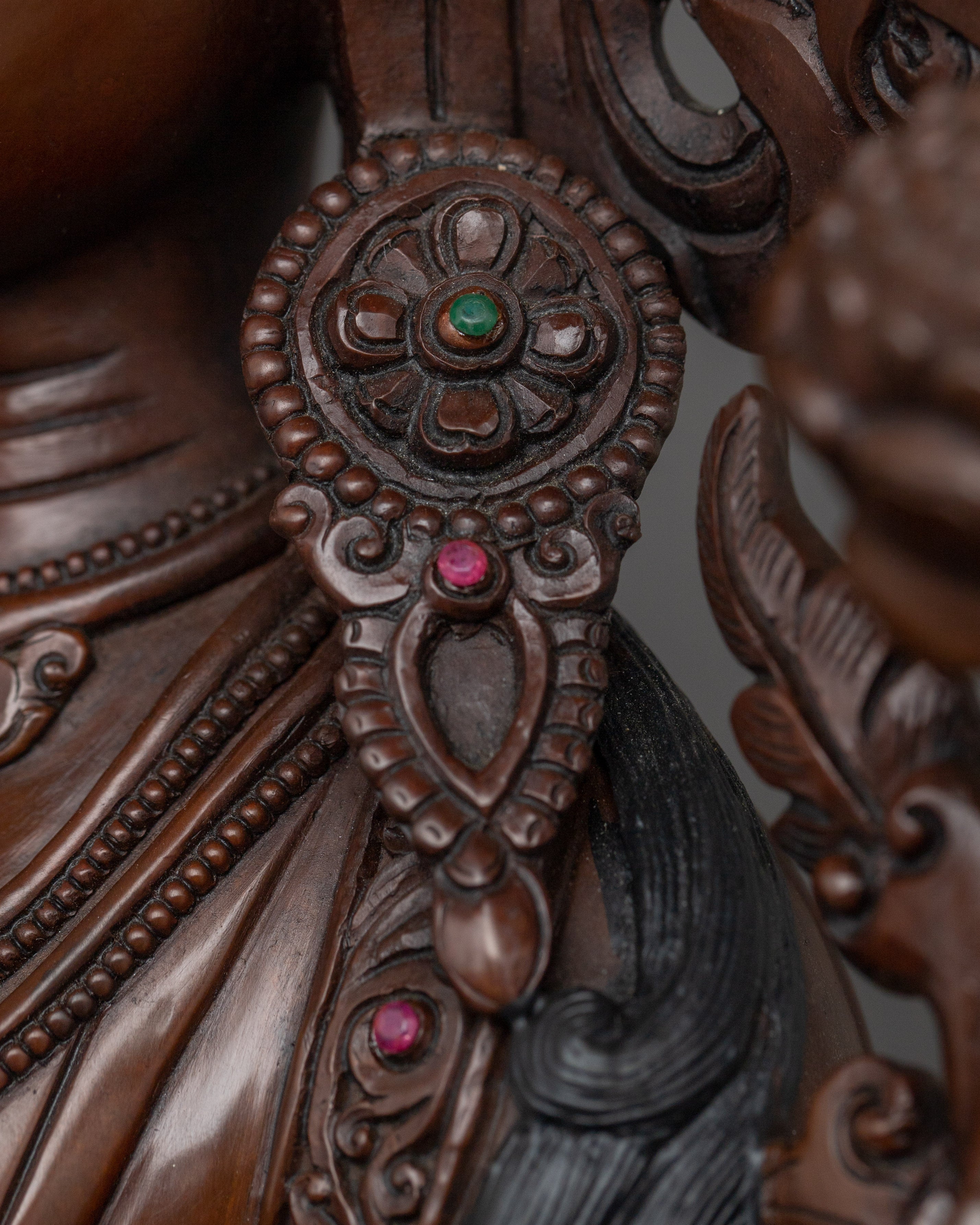 Green Tara The Guardian of Buddhist Teachings | Tibetan Sculpture