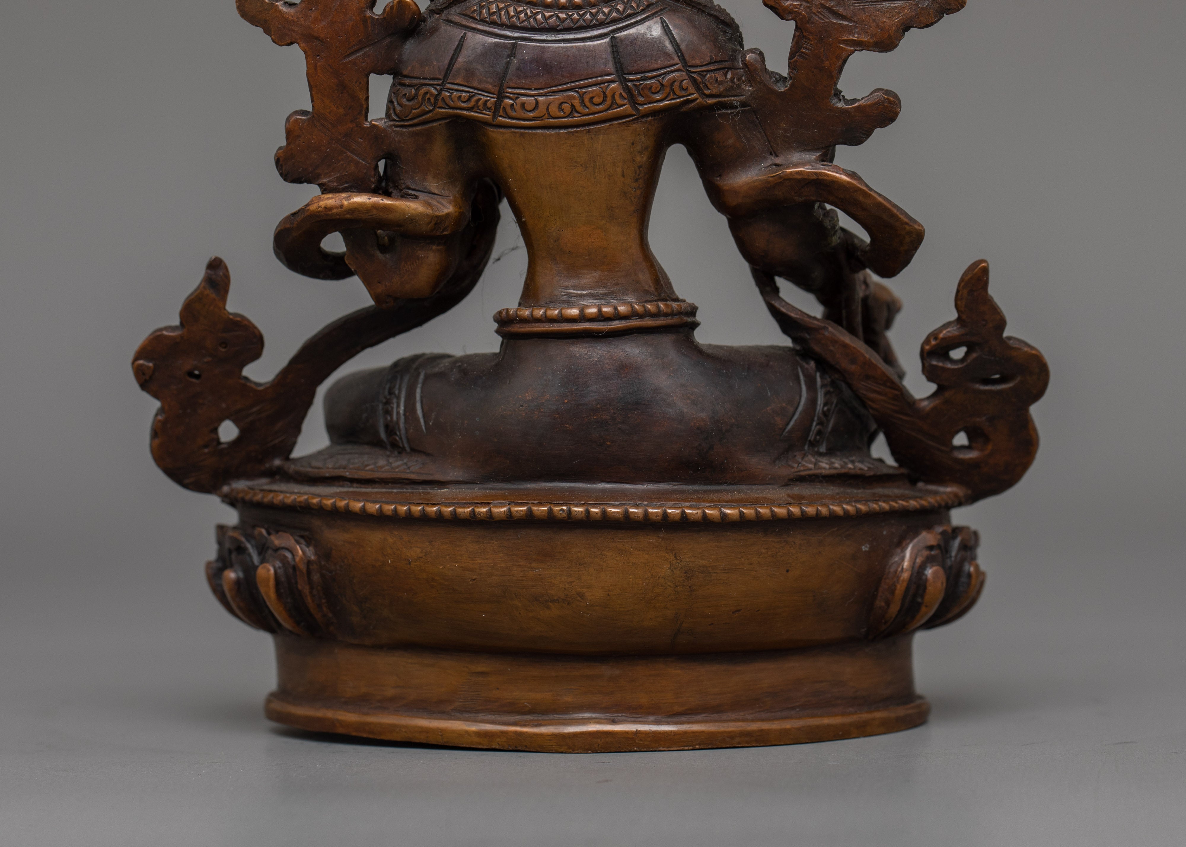 Buddhist Deity Green Tara Figurine | The Enlightened Being of Compassion