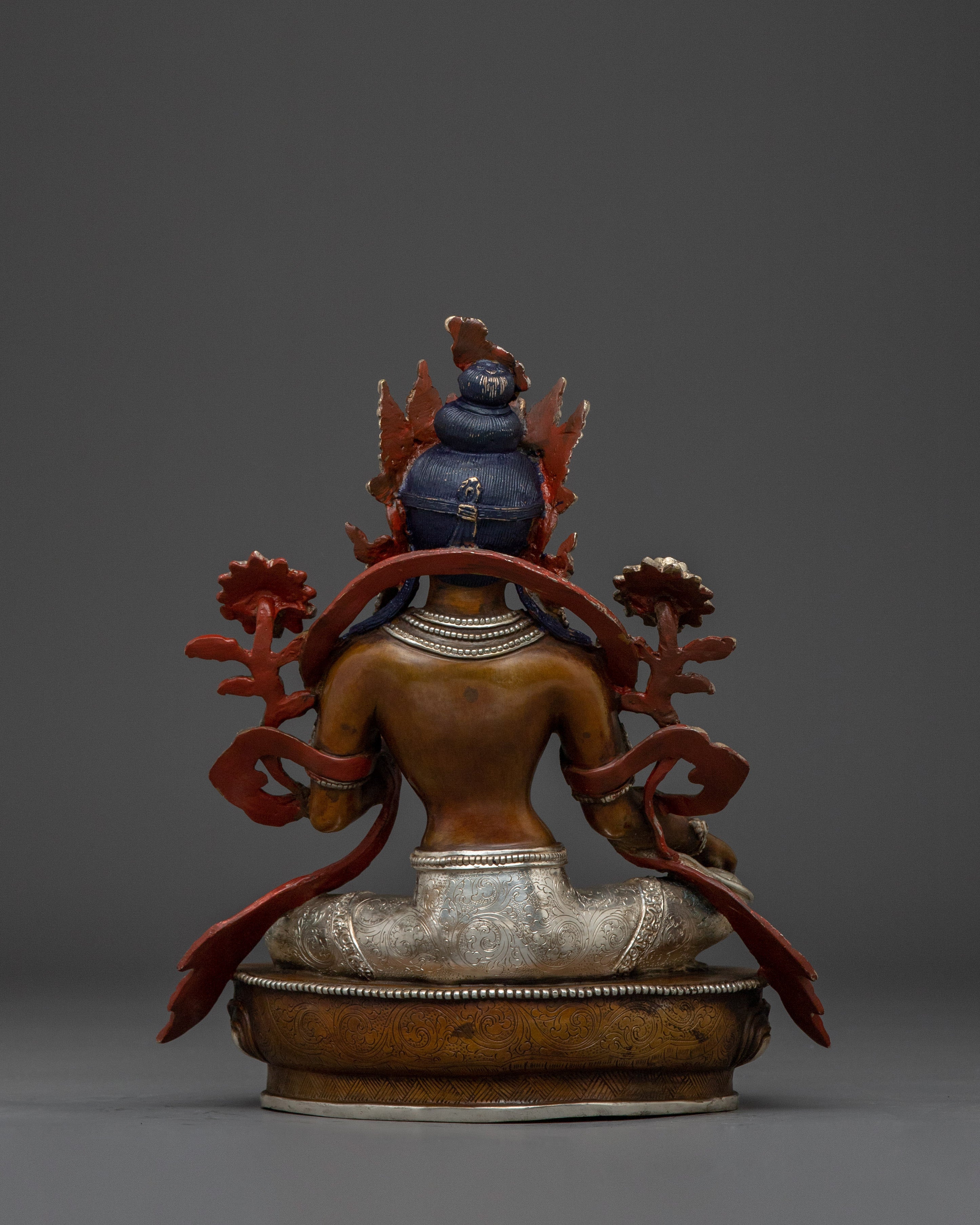 Vajrayana Buddhism Statue of Green Tara | Compassionate Goddess of Enlightenment