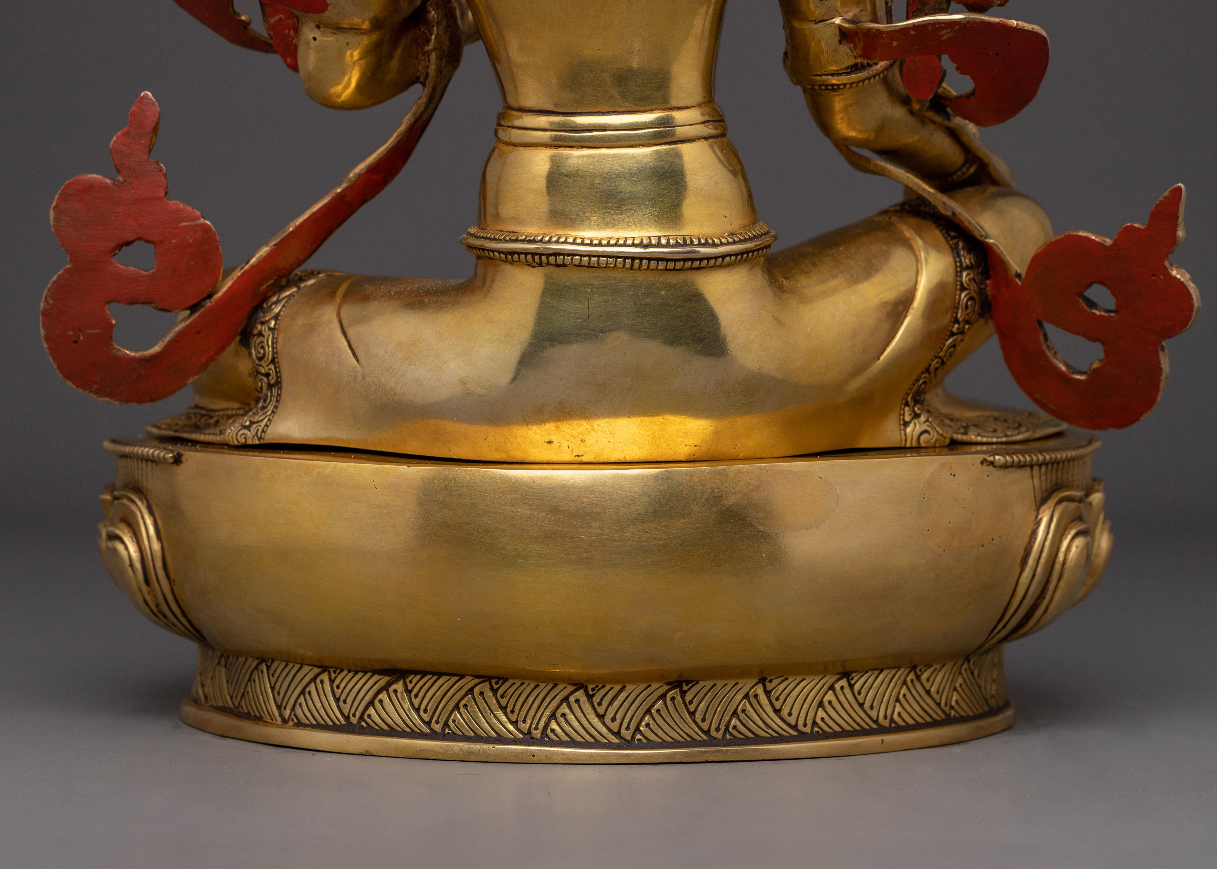 Compassionate Deity Green Tara Sculpture | Enlightened Protector Deity