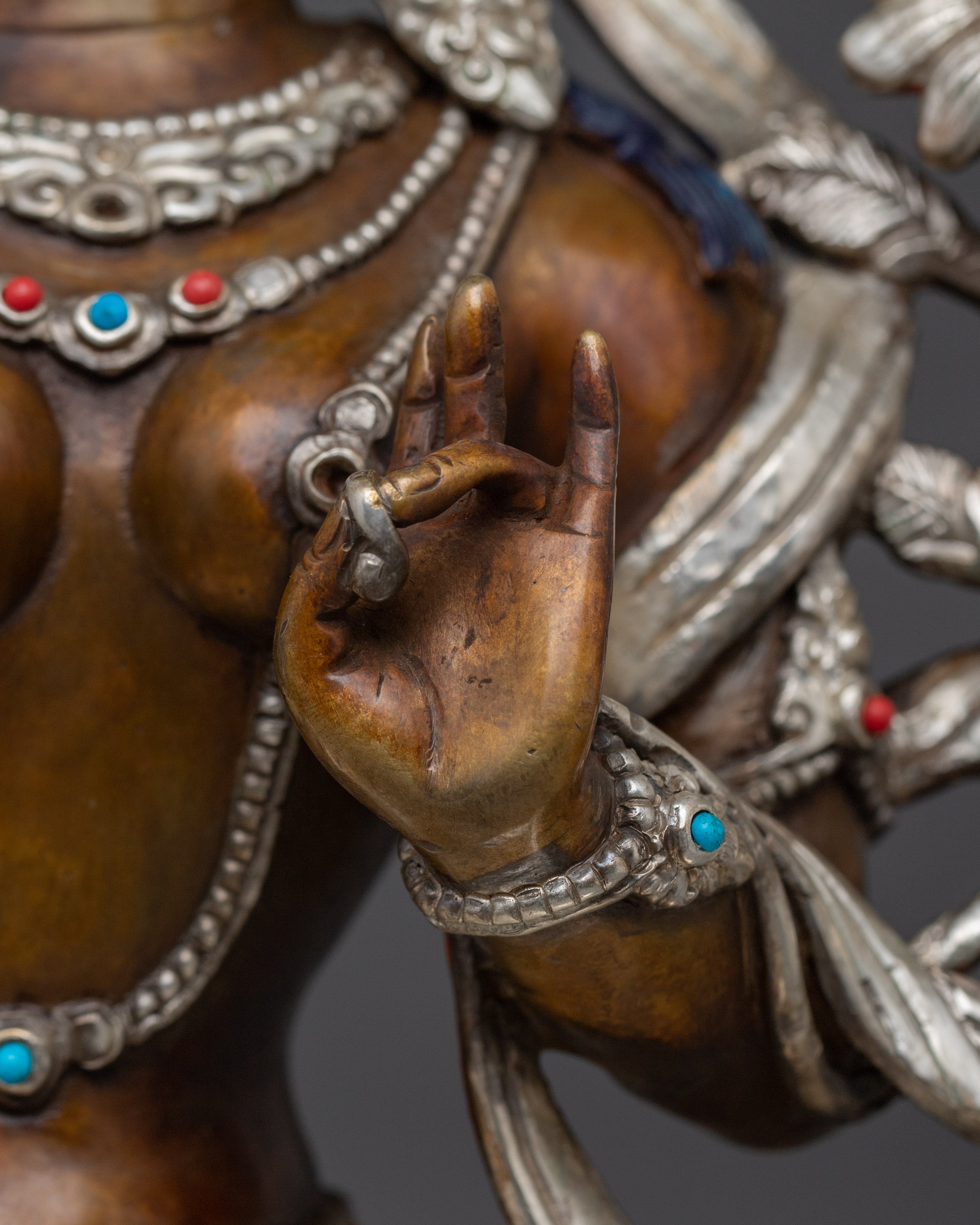 Vajrayana Buddhism Statue of Green Tara | Compassionate Goddess of Enlightenment