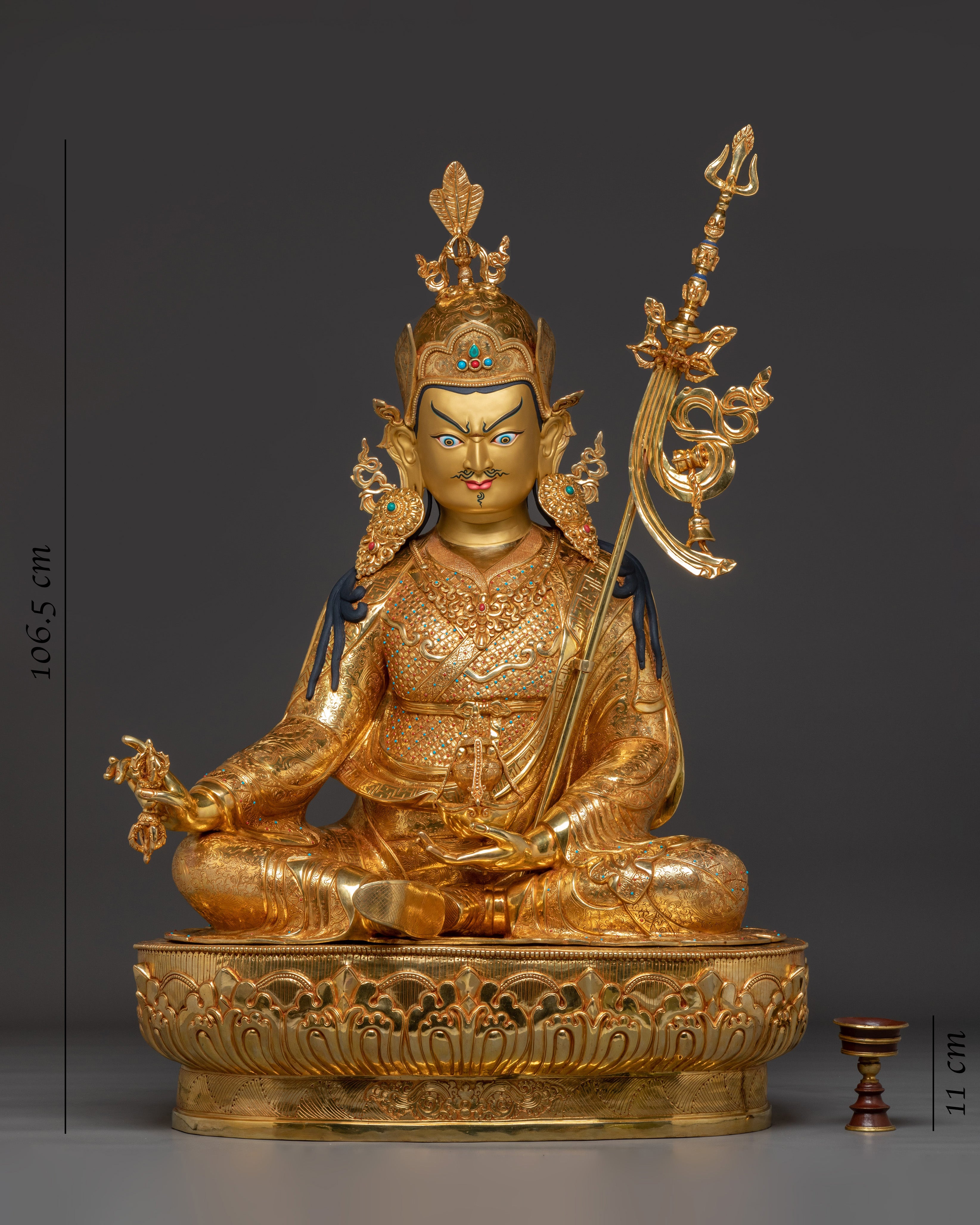 Nepalese Artwork of Guru Rinpoche | Spiritual Teacher