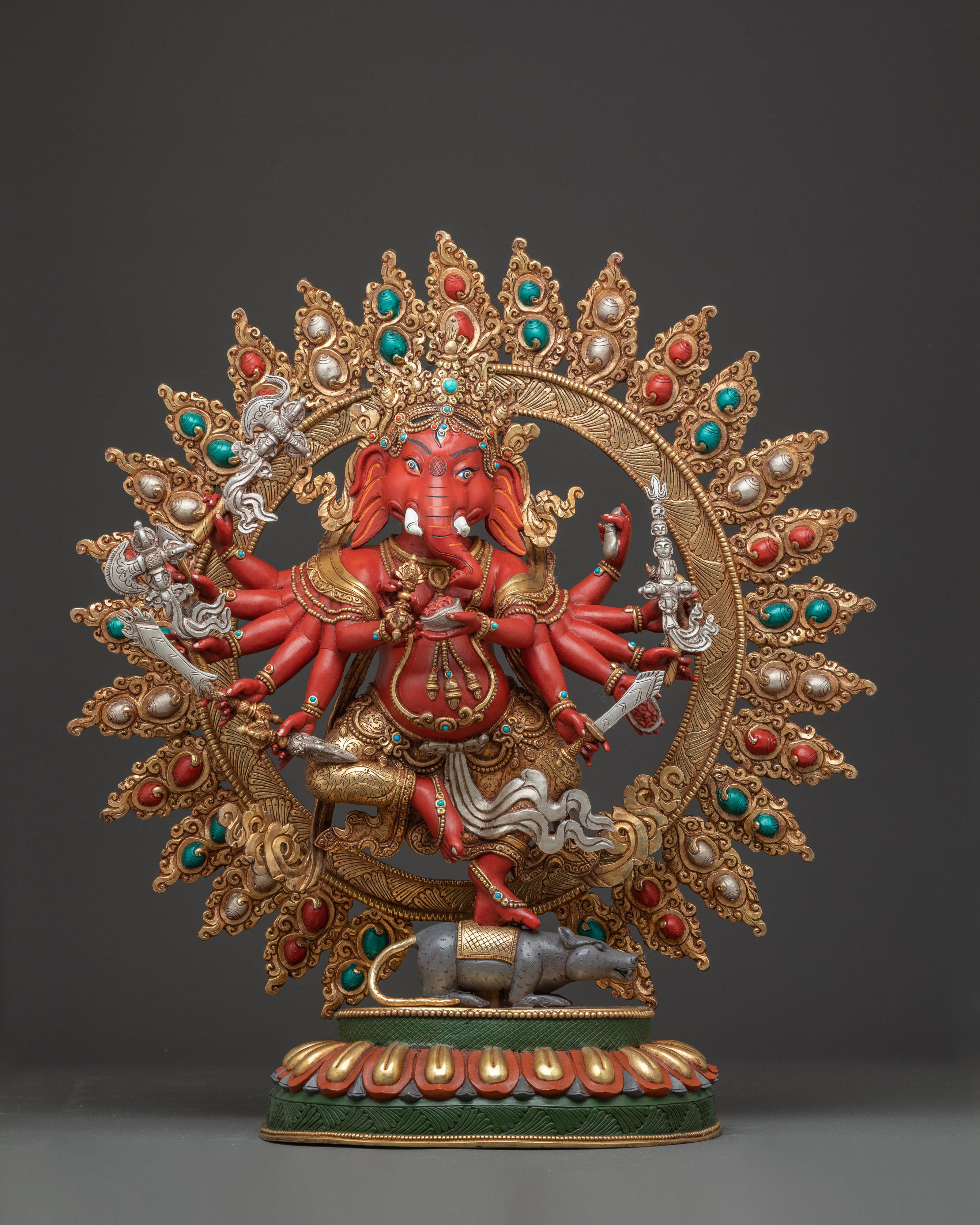 Multi-armed Ganesha: Embodiment of Intelligence and Wisdom