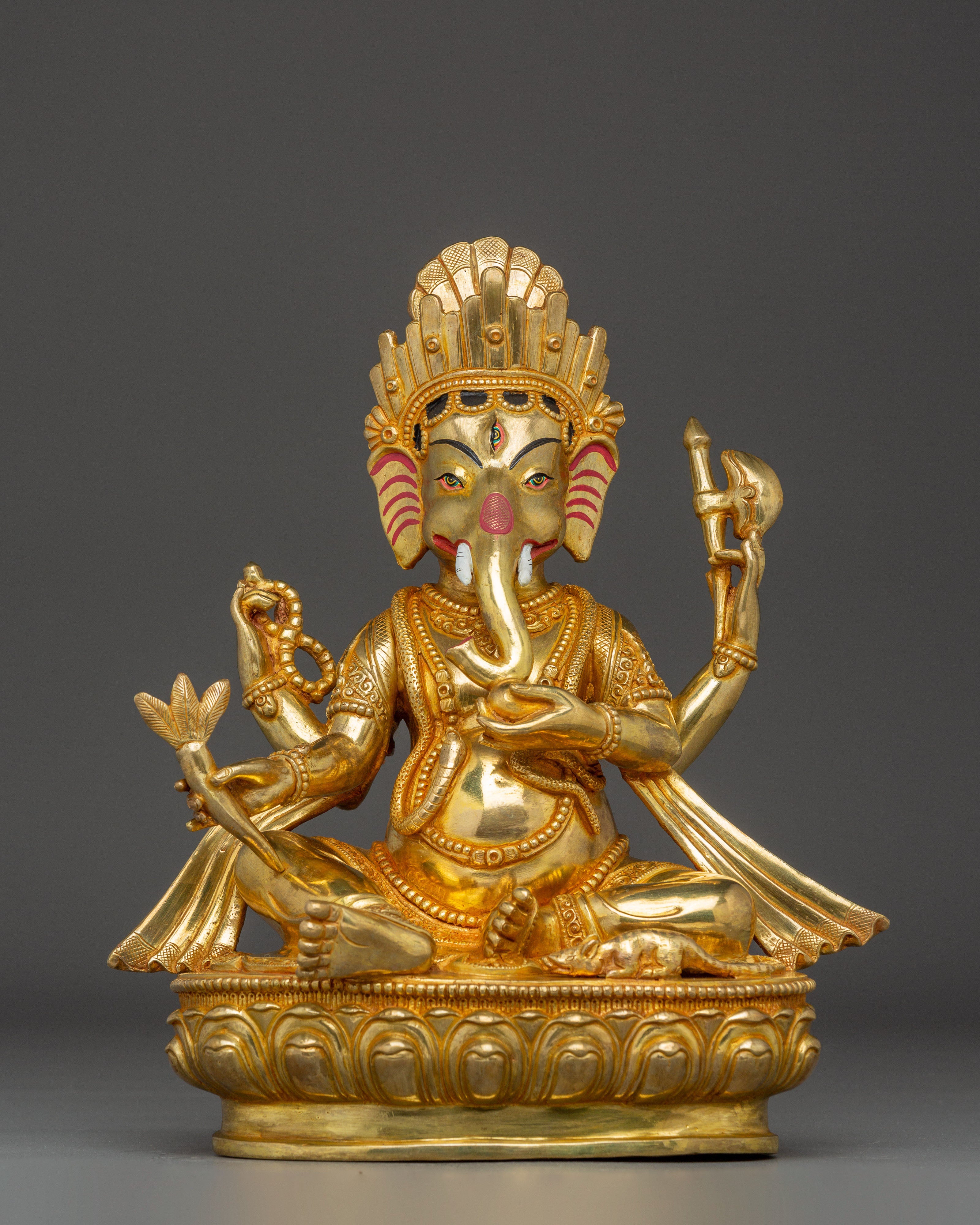 Sacred Ganesh Statue Hindu Deity for Wisdom