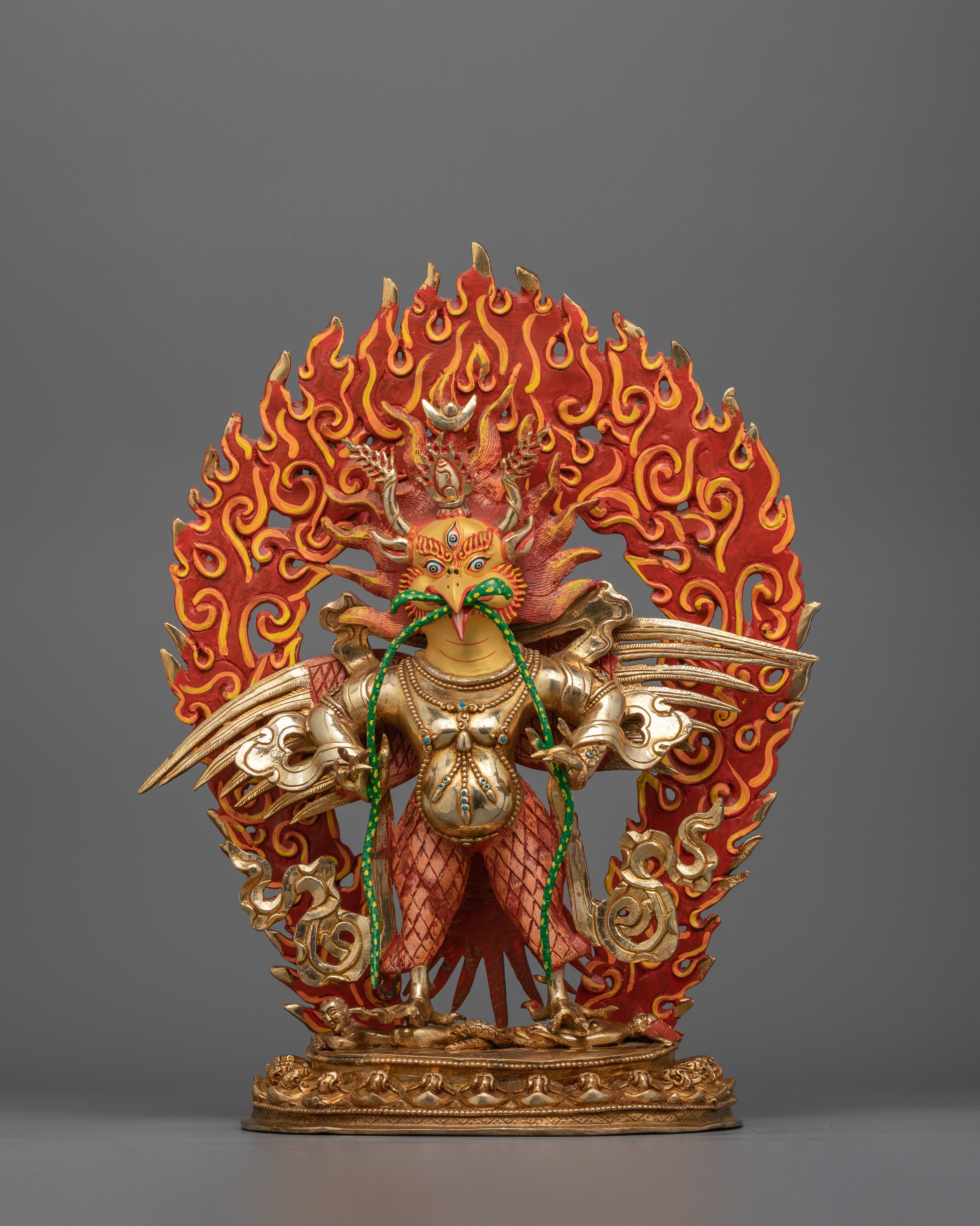 garuda-copper-statue