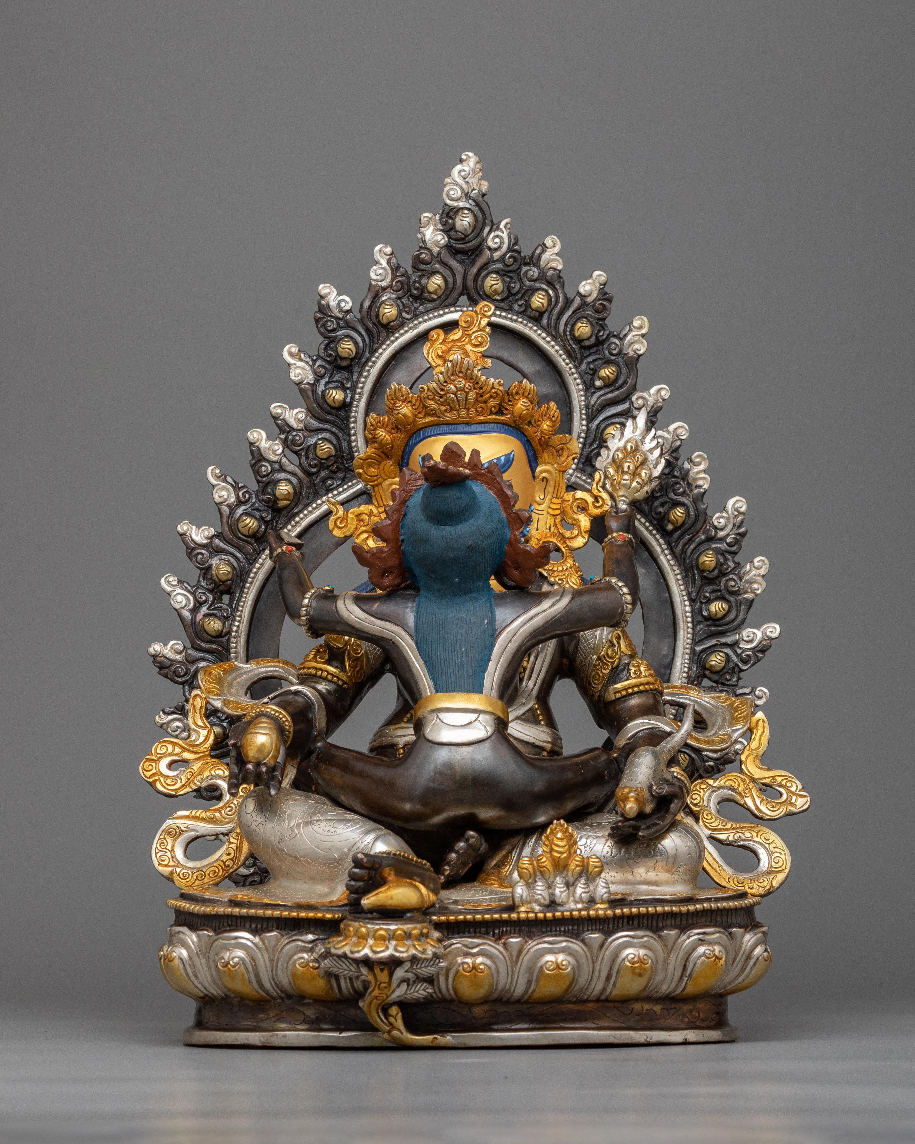 green-dzambhala-with consort