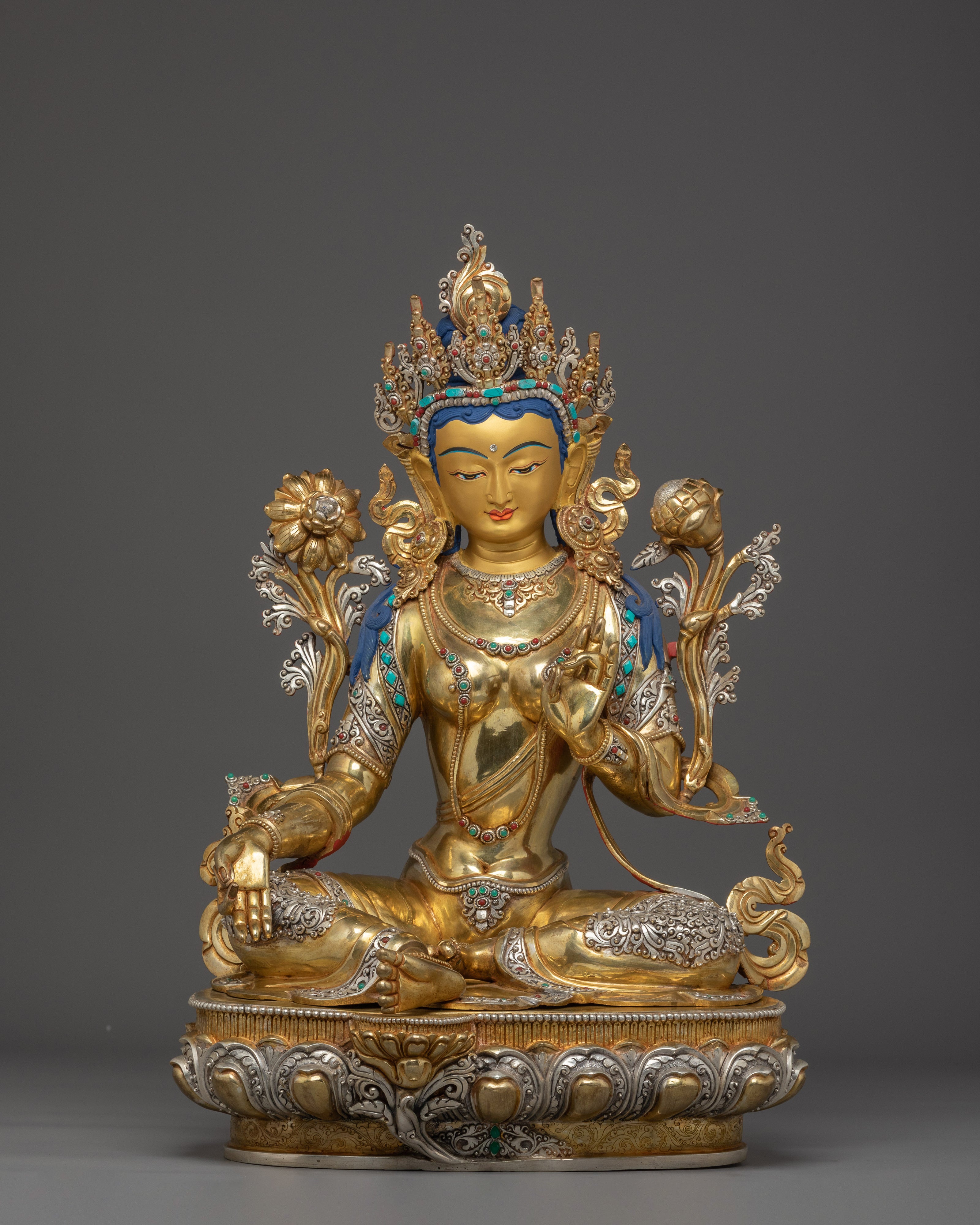 Green Tara Art, Vajrayana Liberation Deity