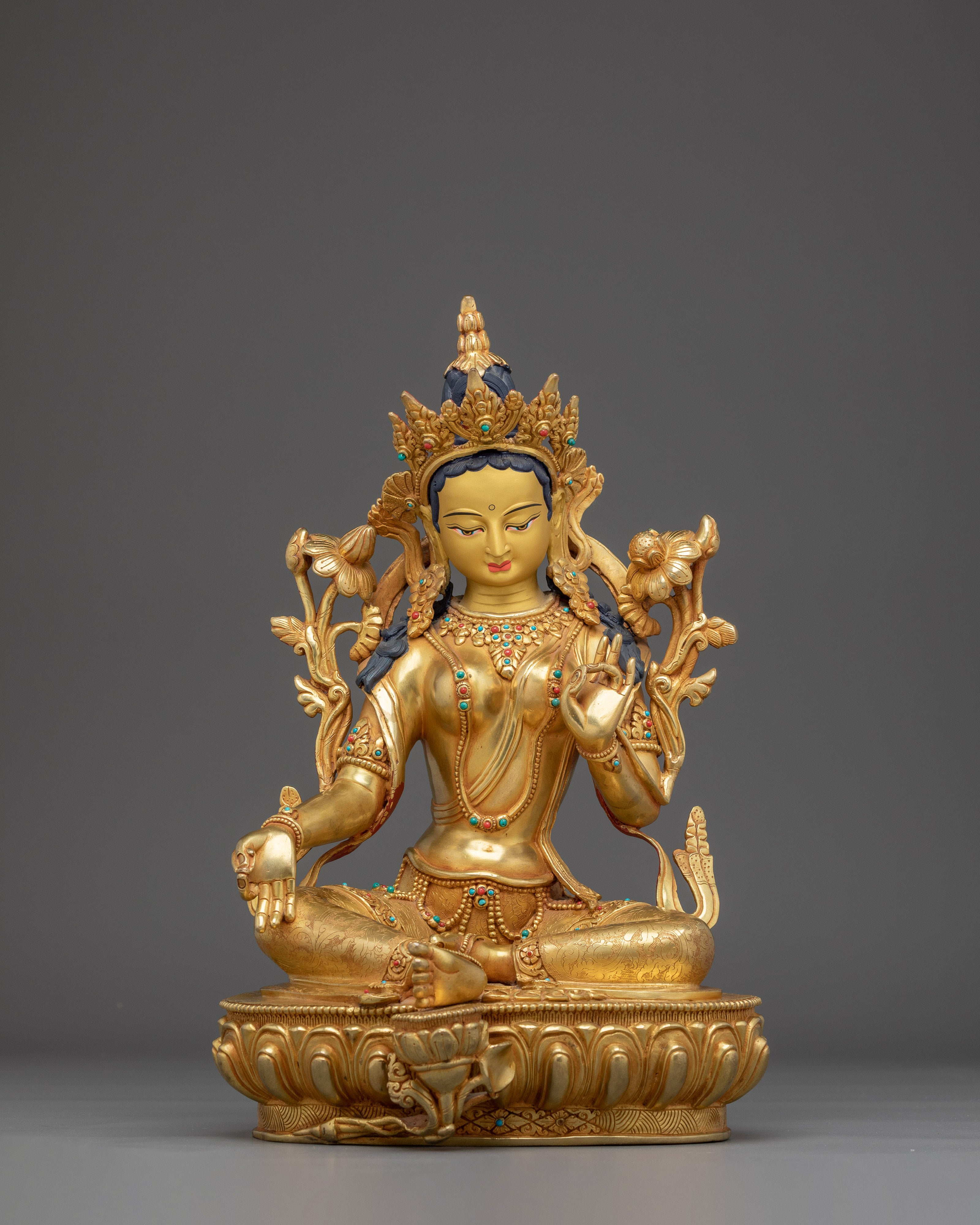 Green Tara Statue: The Mother of All Buddhas