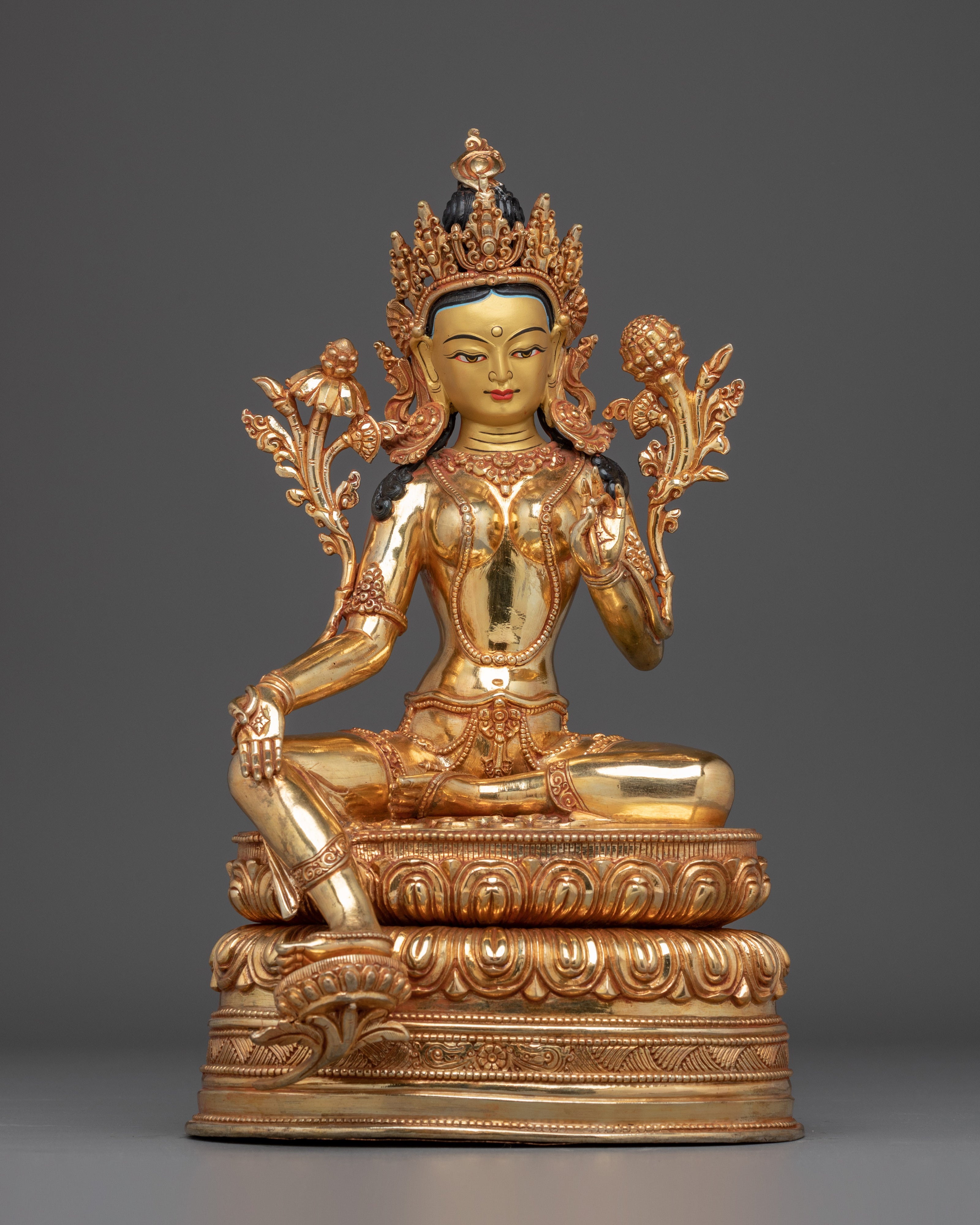 Green Tara Divine Feminine Protector Art