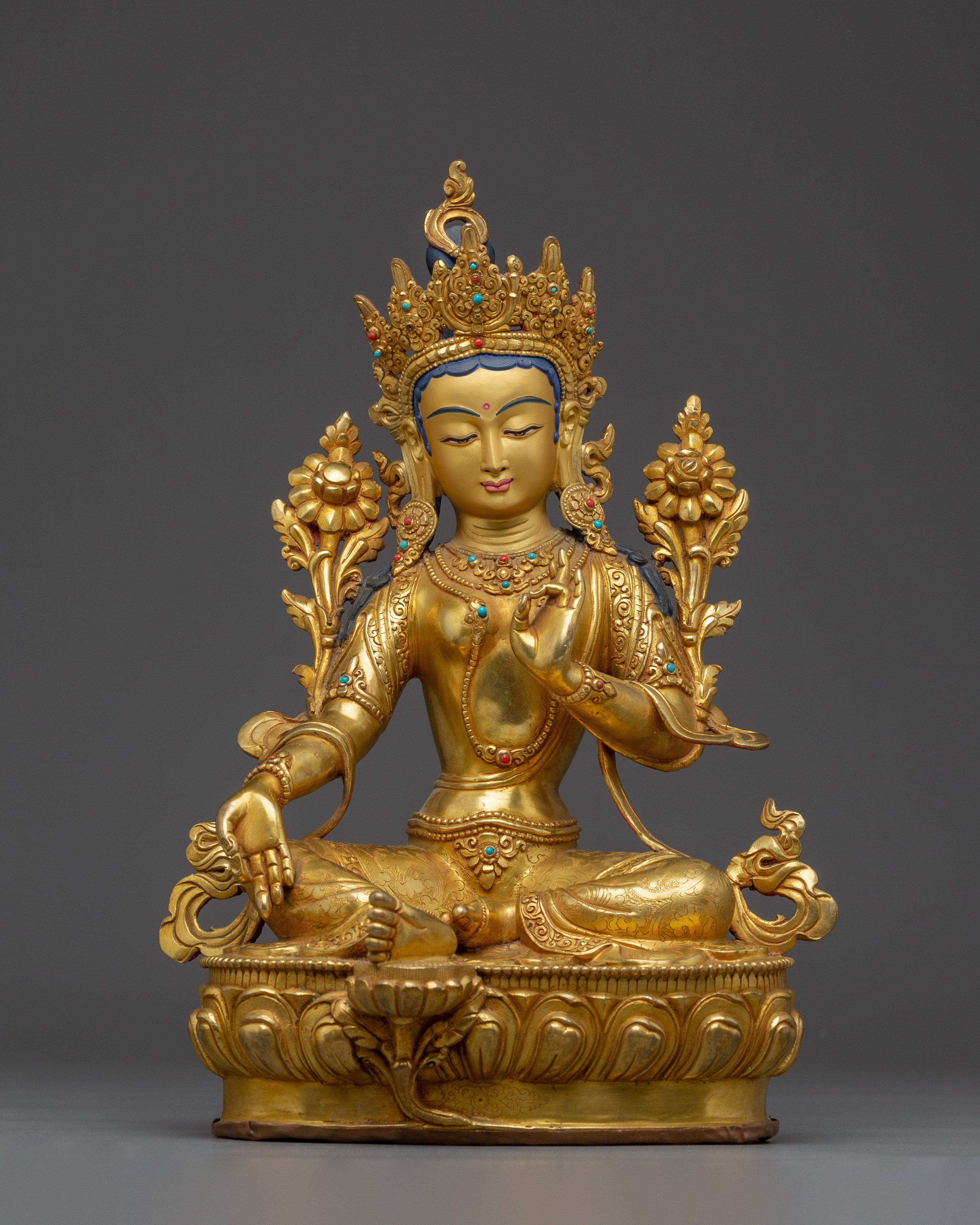 Tibetan Goddess Green Tara Artwork