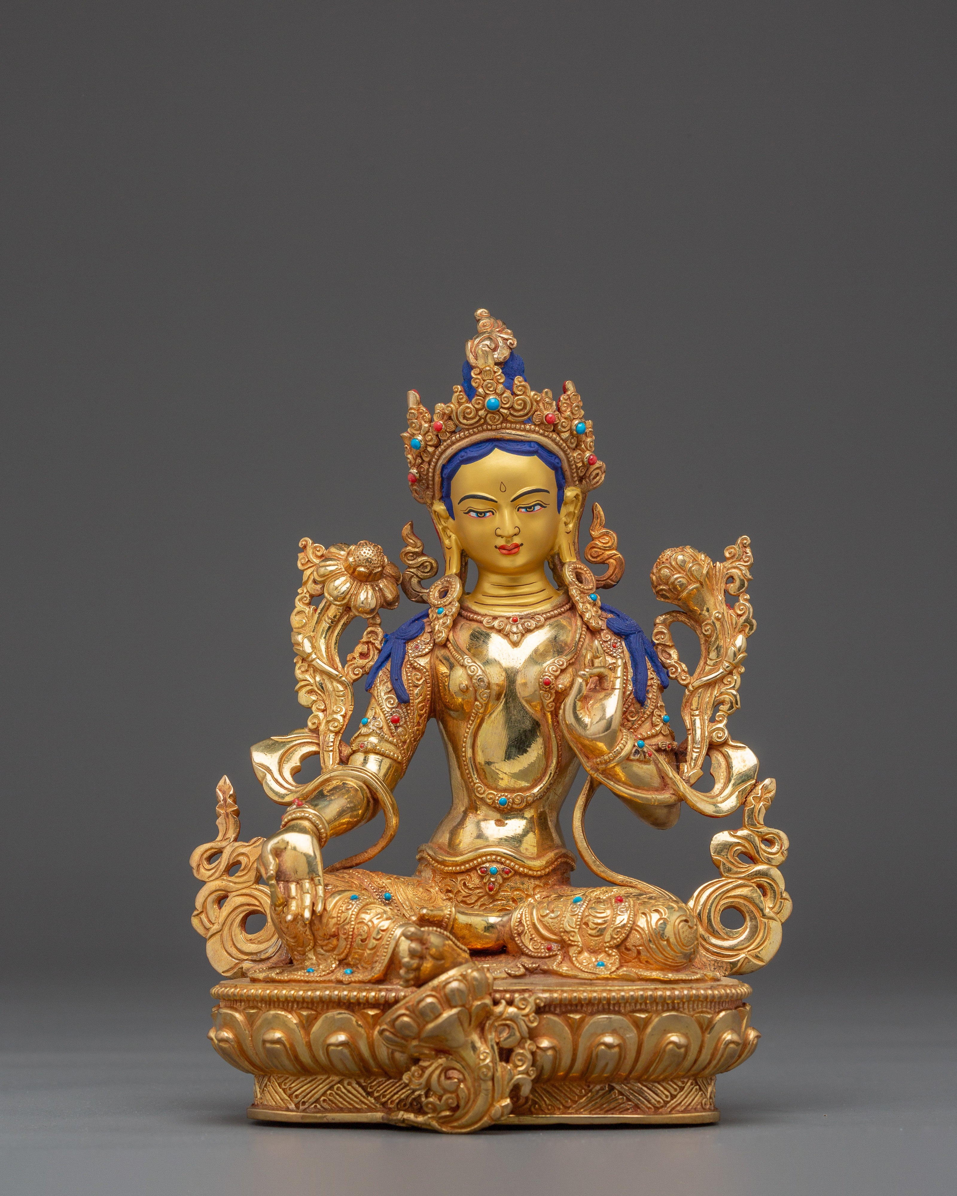 Green Tara Compassion and Protection Statue
