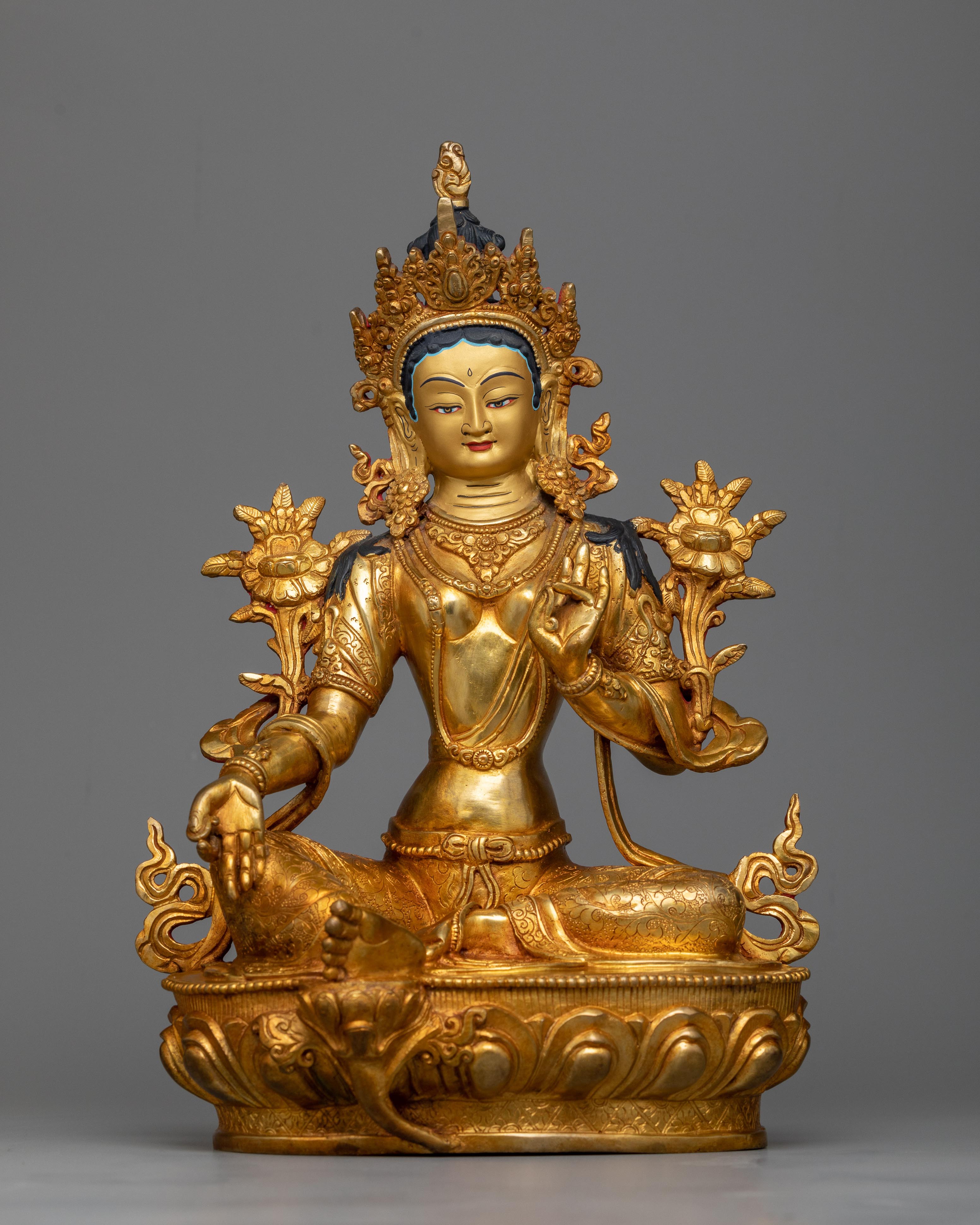 Arya green-tara-bodhisattva