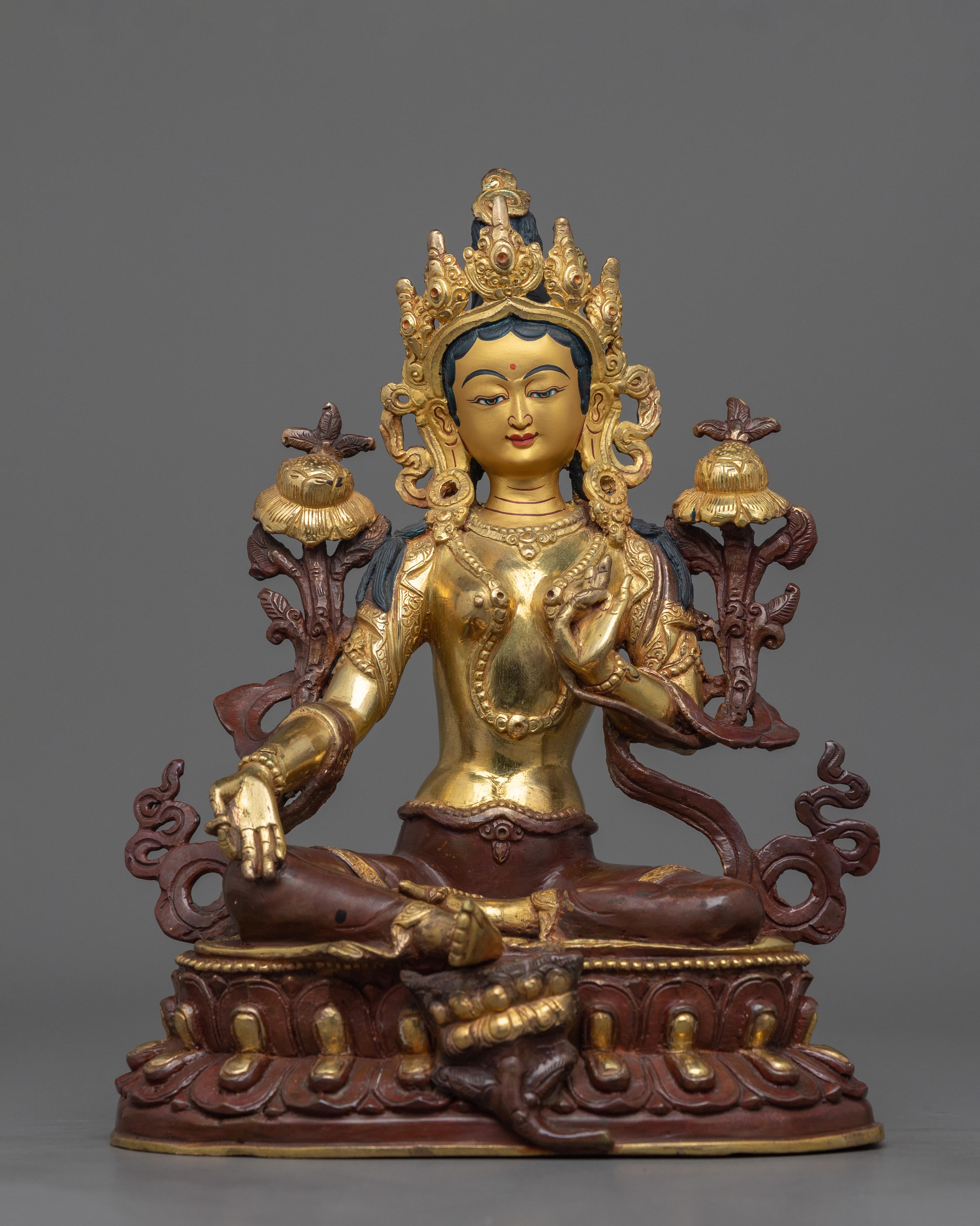 Green Tara Statue