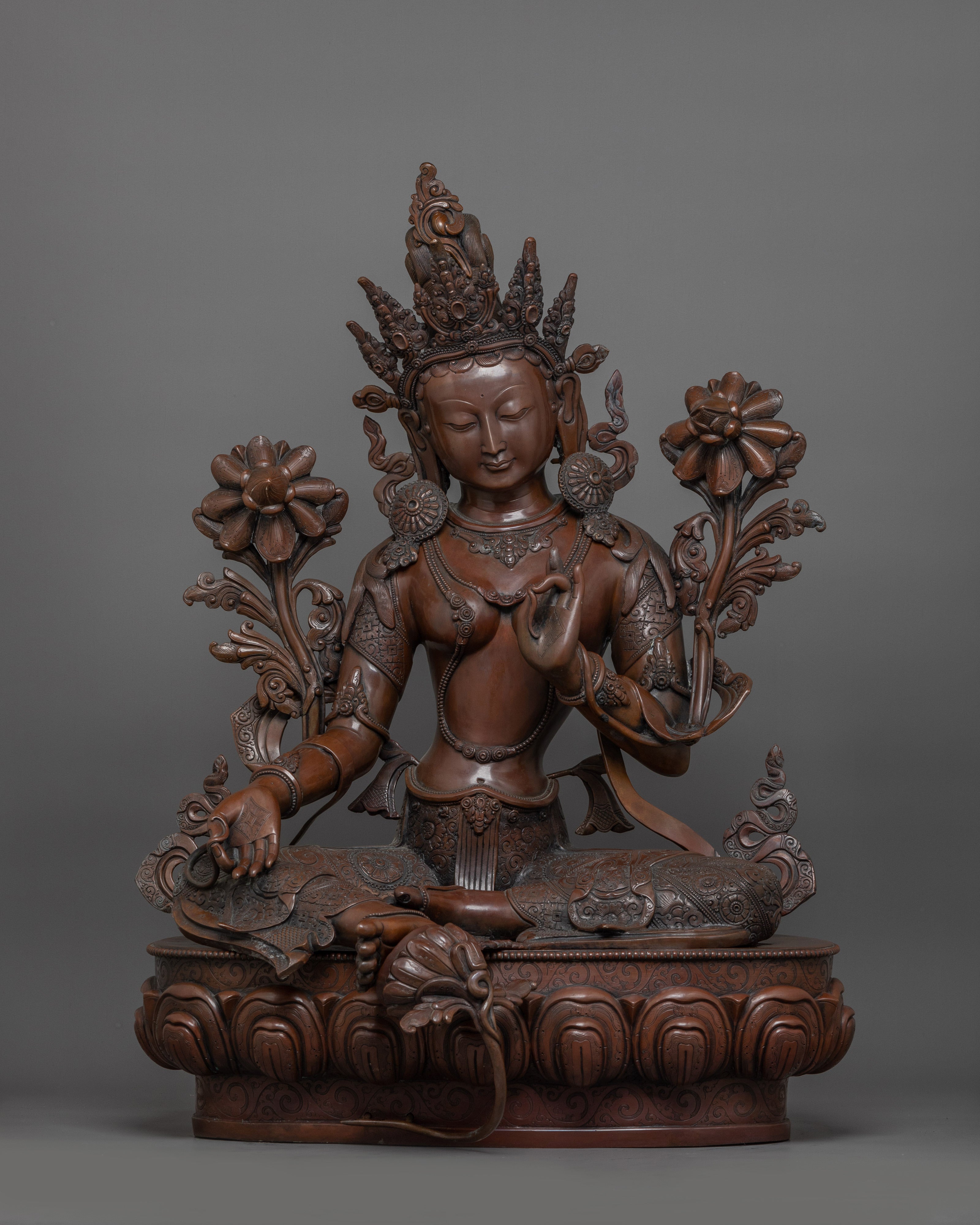Himalayan Goddess Green Tara