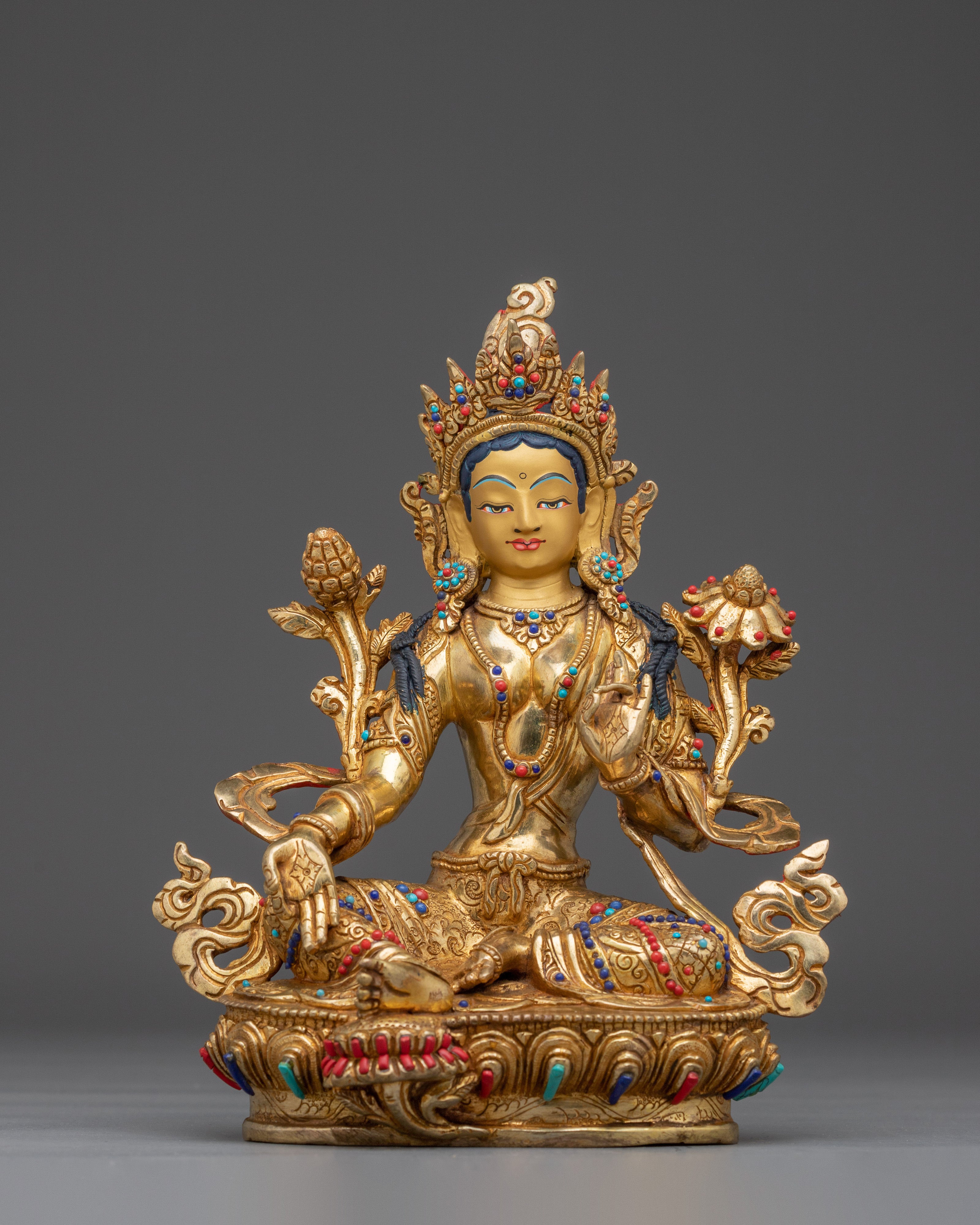 Green Tara Artwork for Protection
