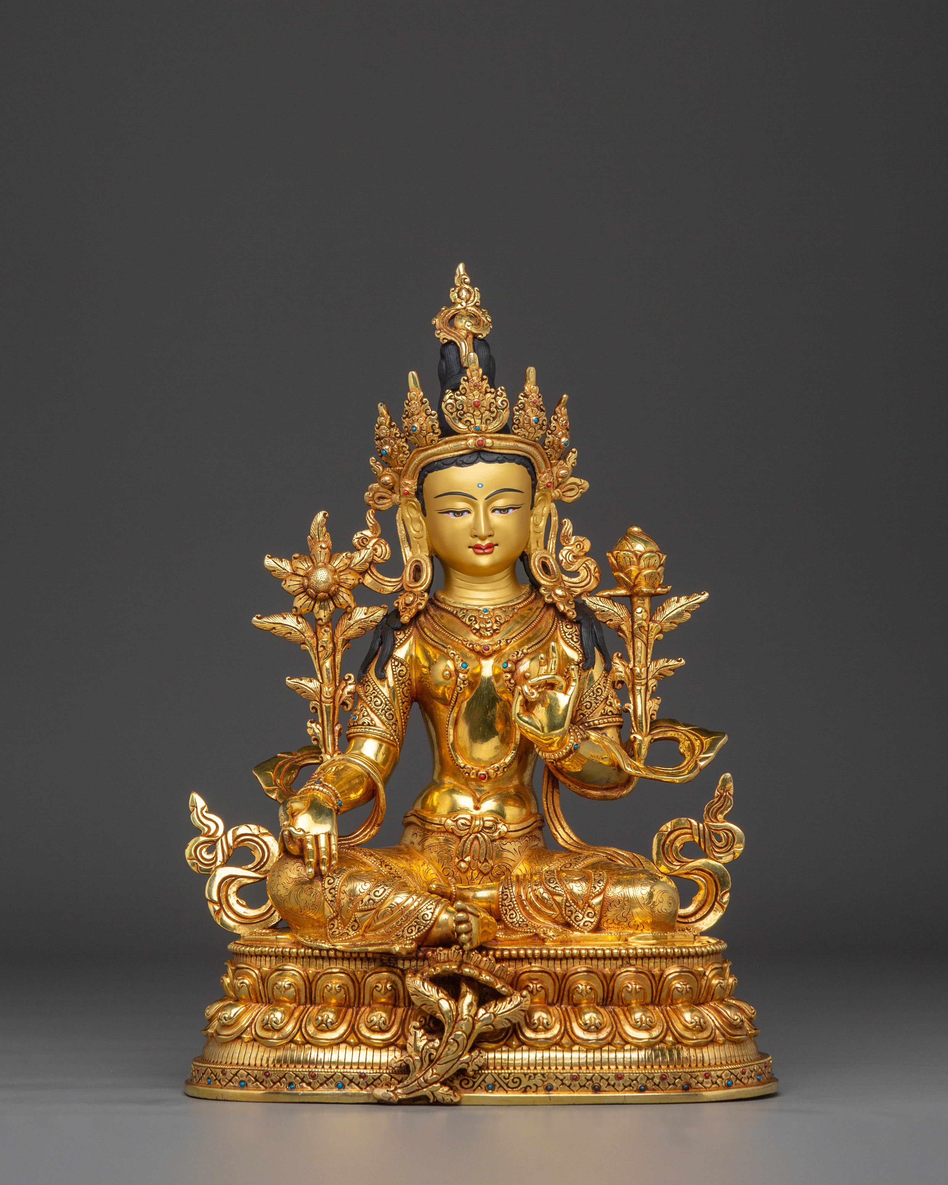 Buddhist Green Tara Art