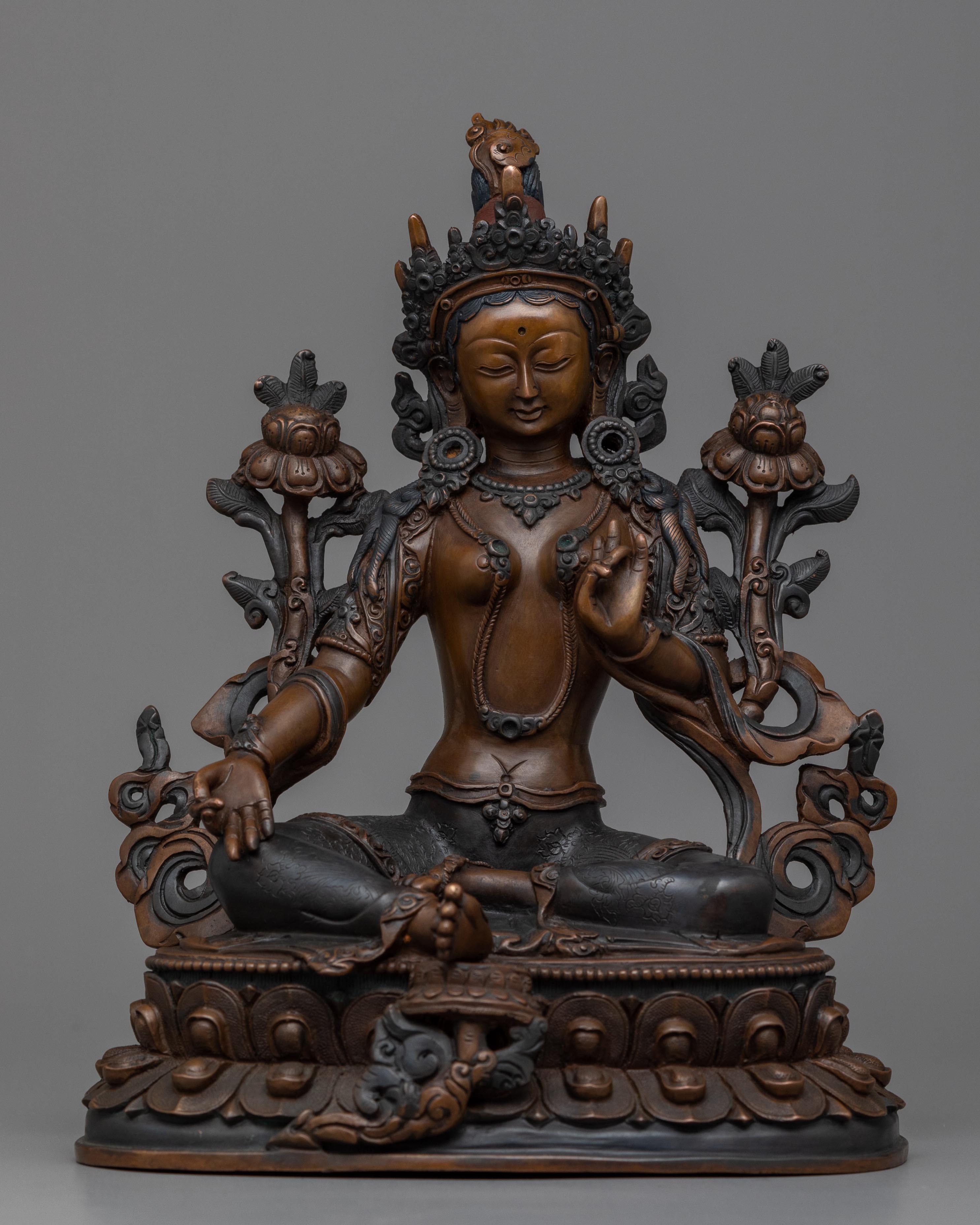 goddess tara statue
