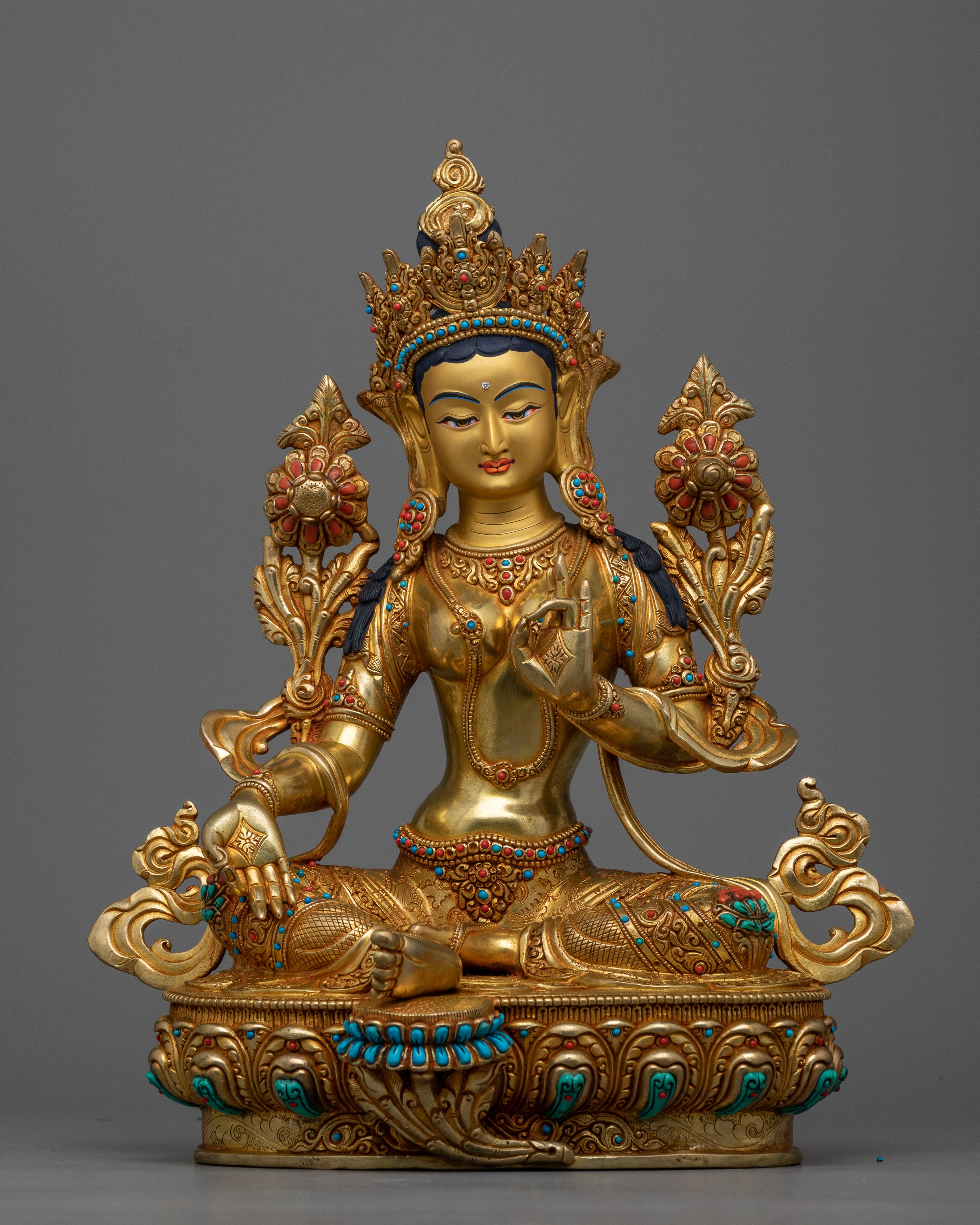 beautiful-green-tara-figure