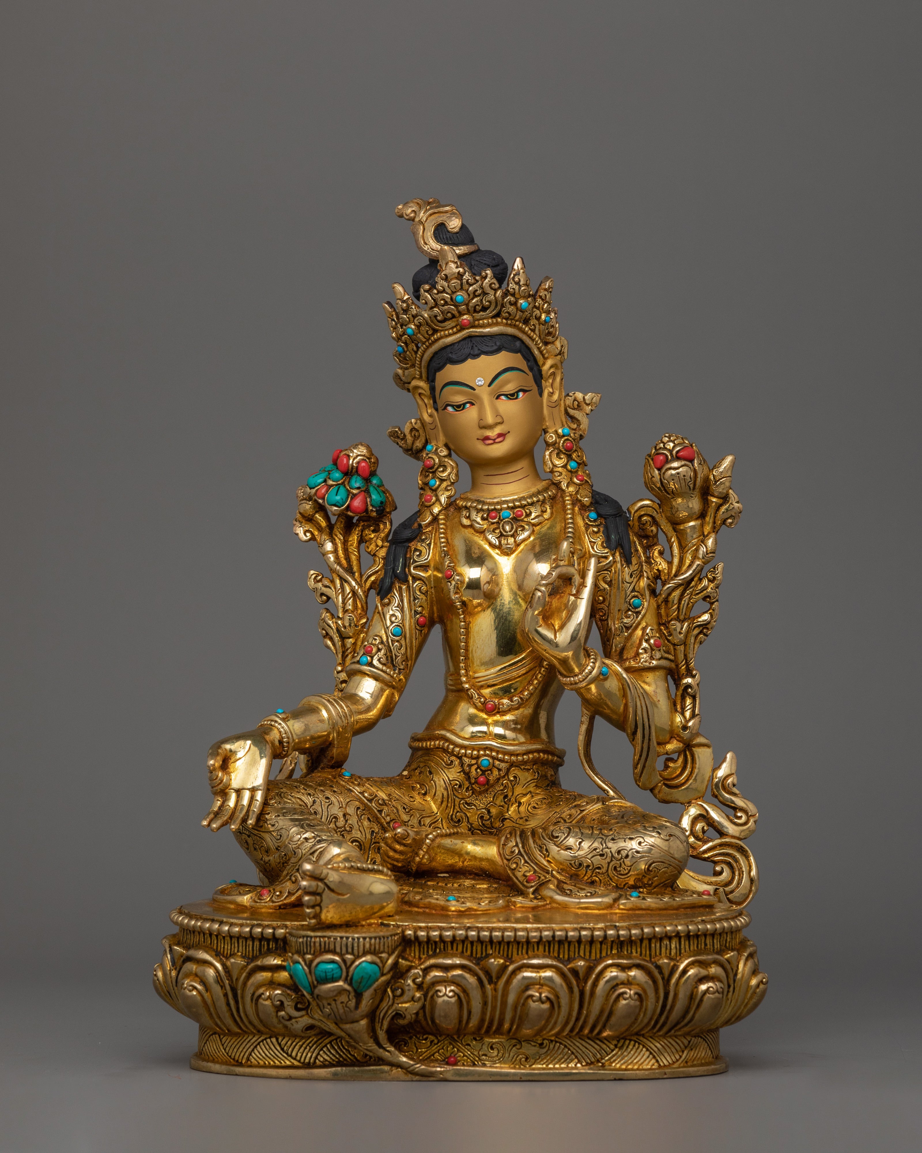 buddhist-deity-shyama-tara-sculpture