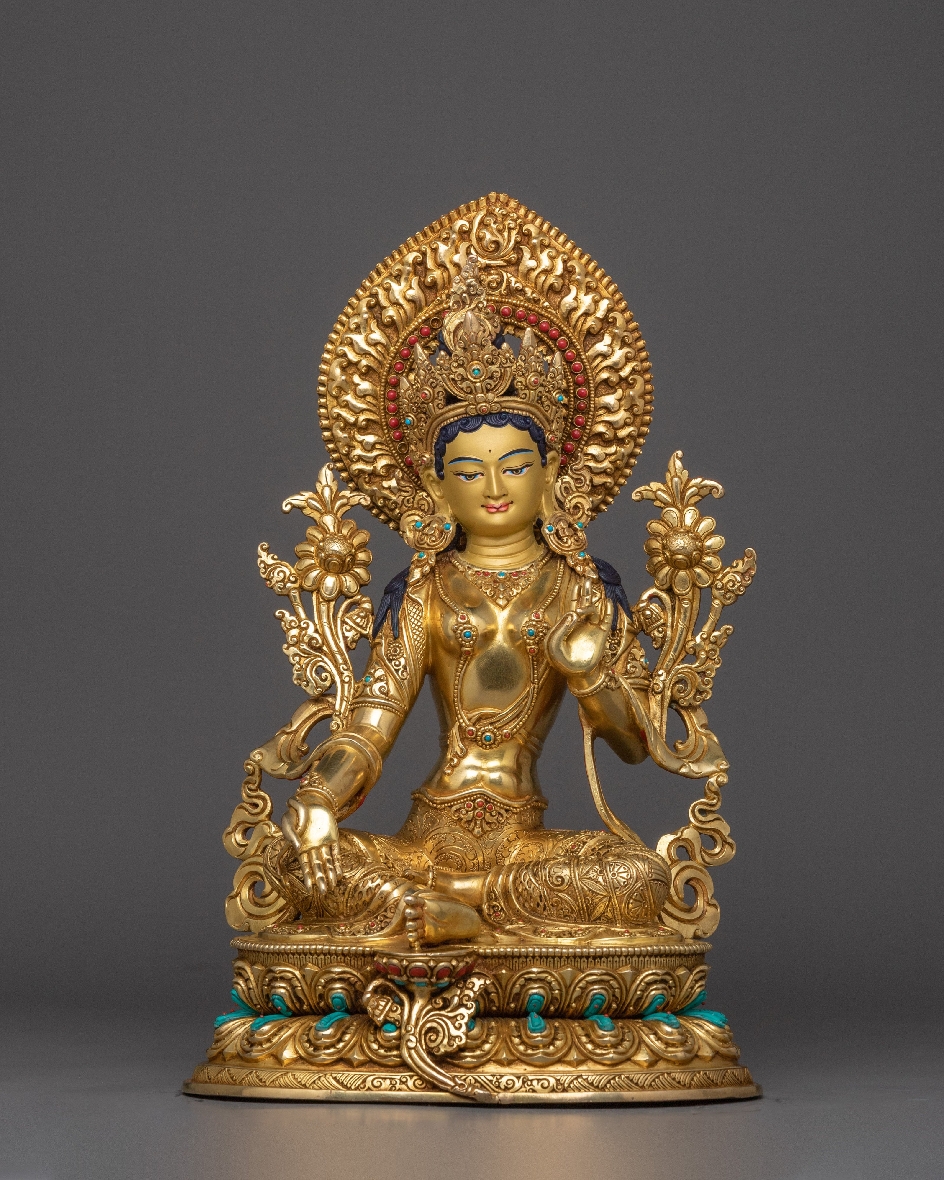 tibetan-green-tara-idol