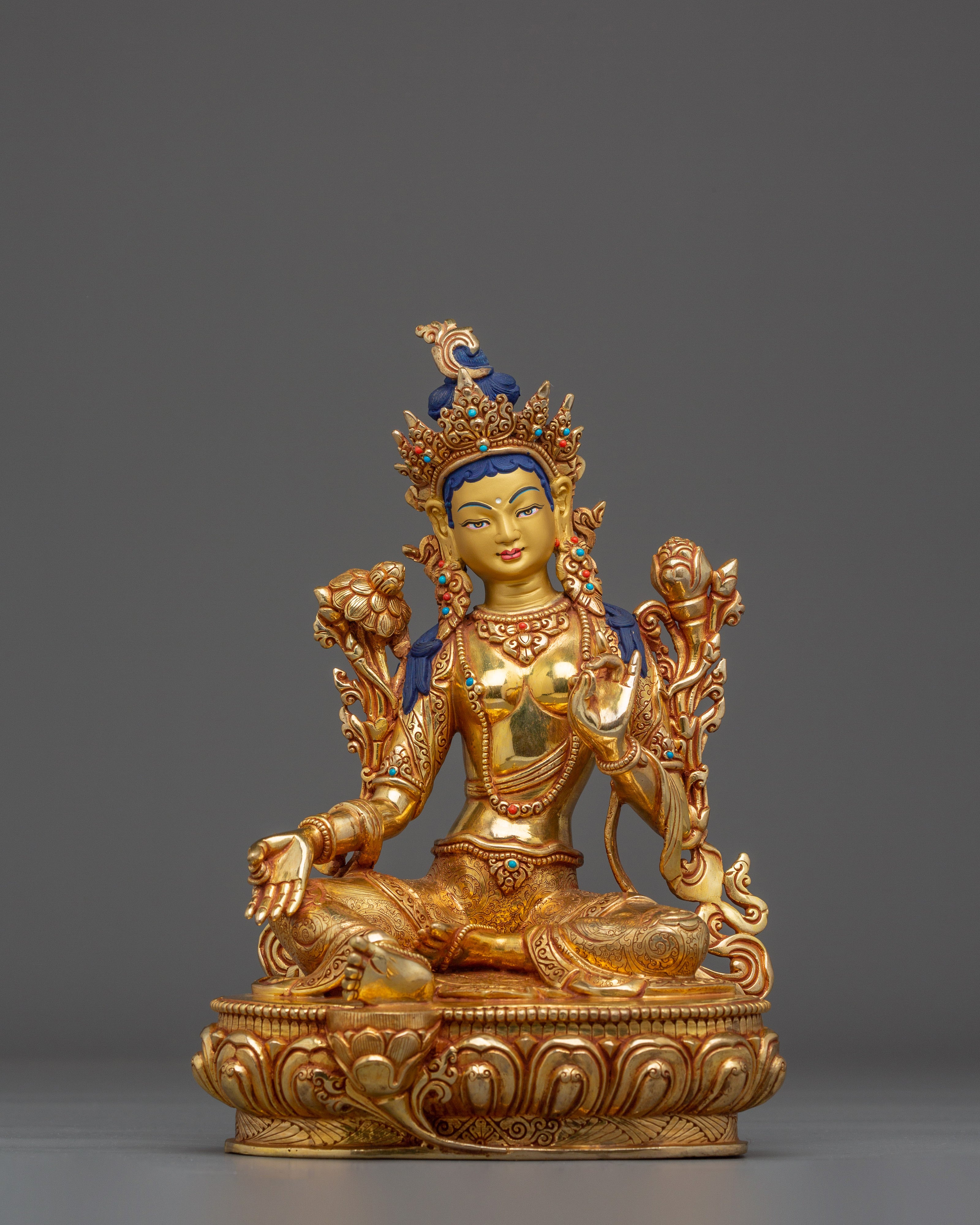 Goddess Green Tara Icon Art