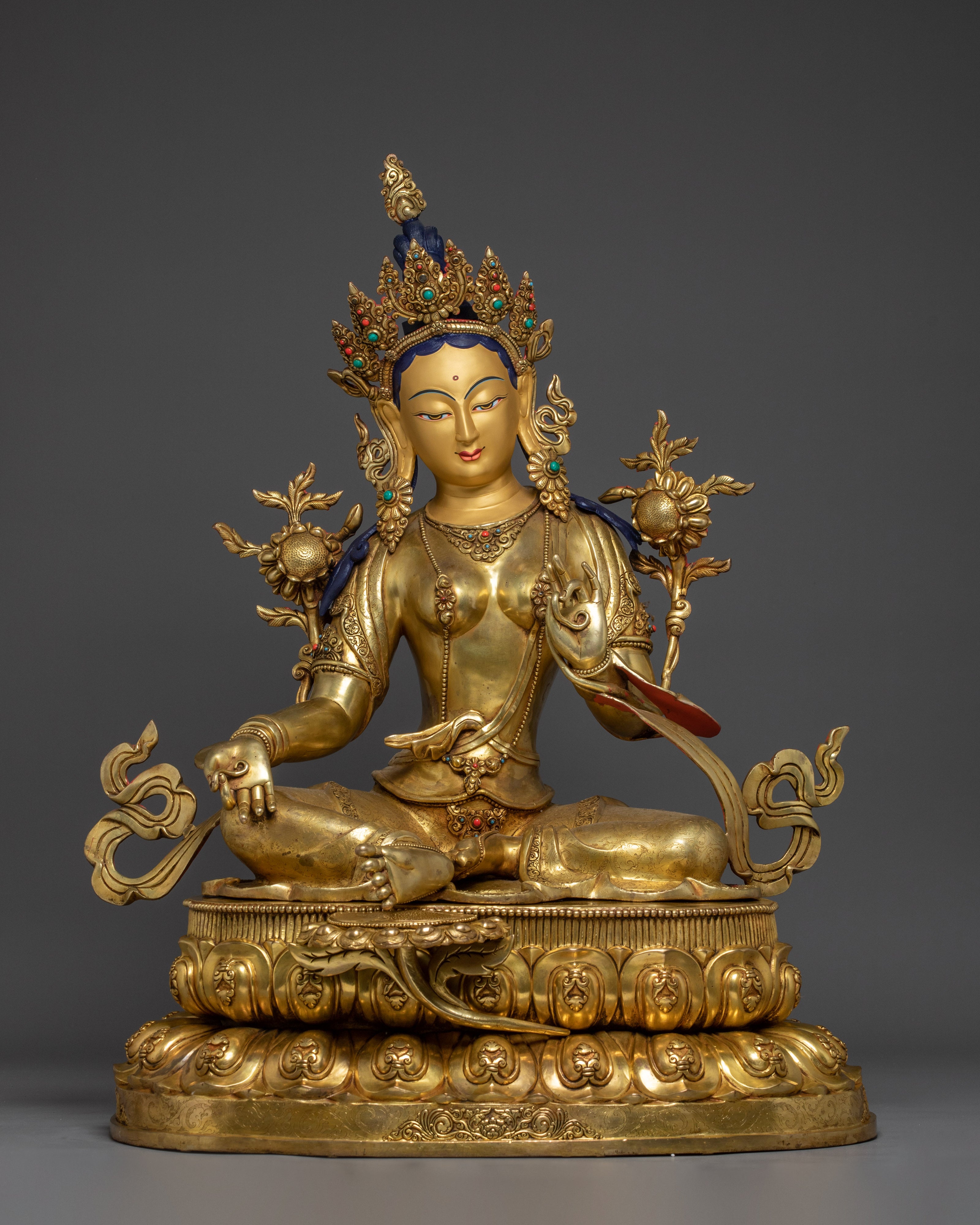 Golden Shyama Tara Artwork