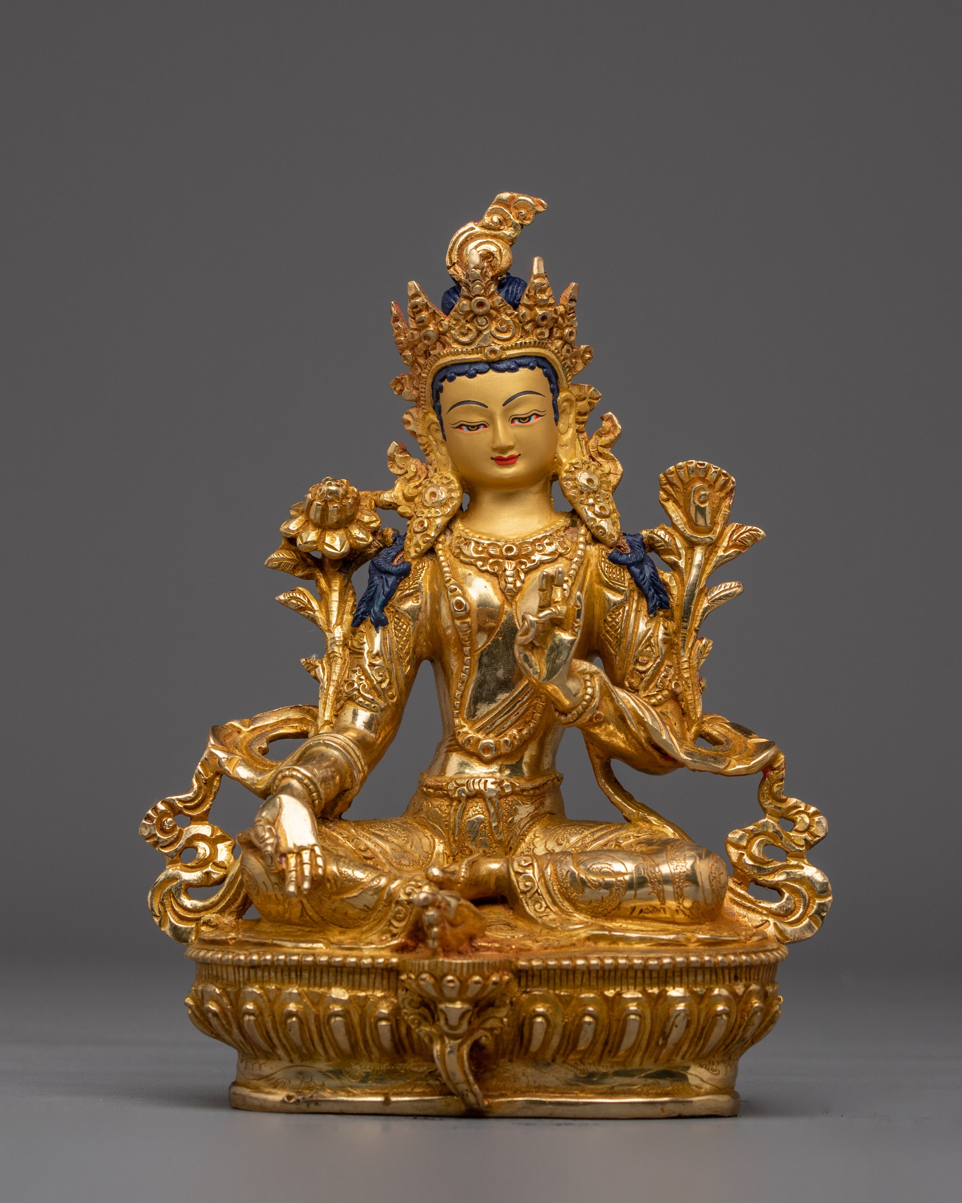 Bodhisattva Green Tara Golden Art