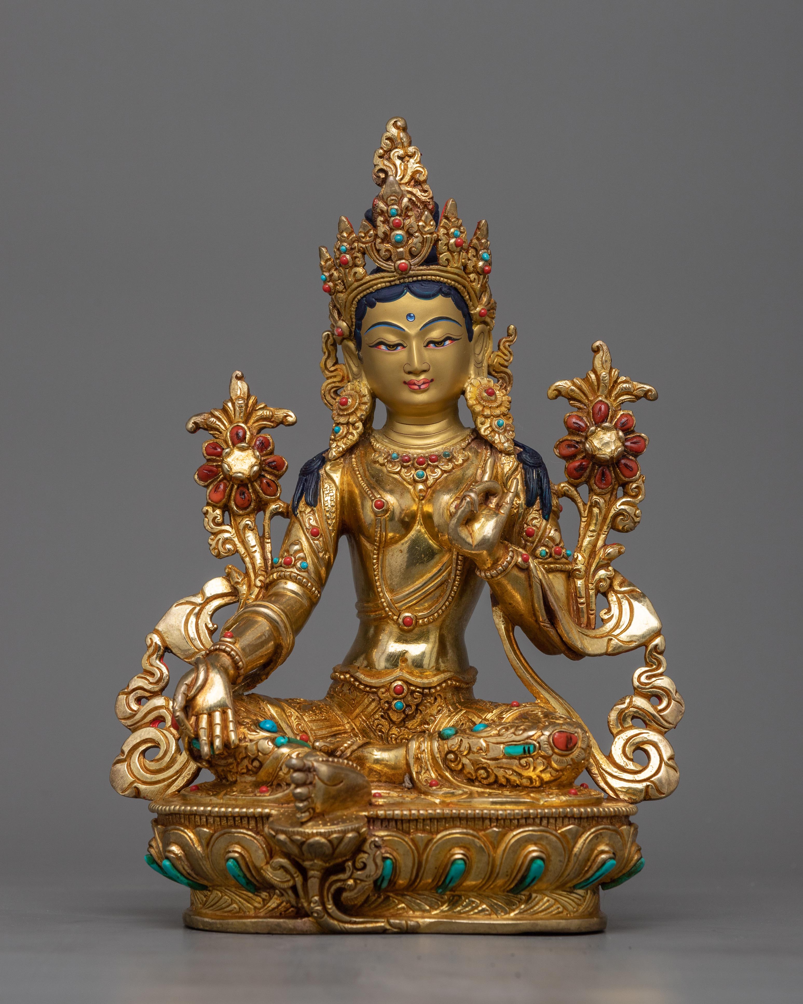 green-tara-guru-sculpture