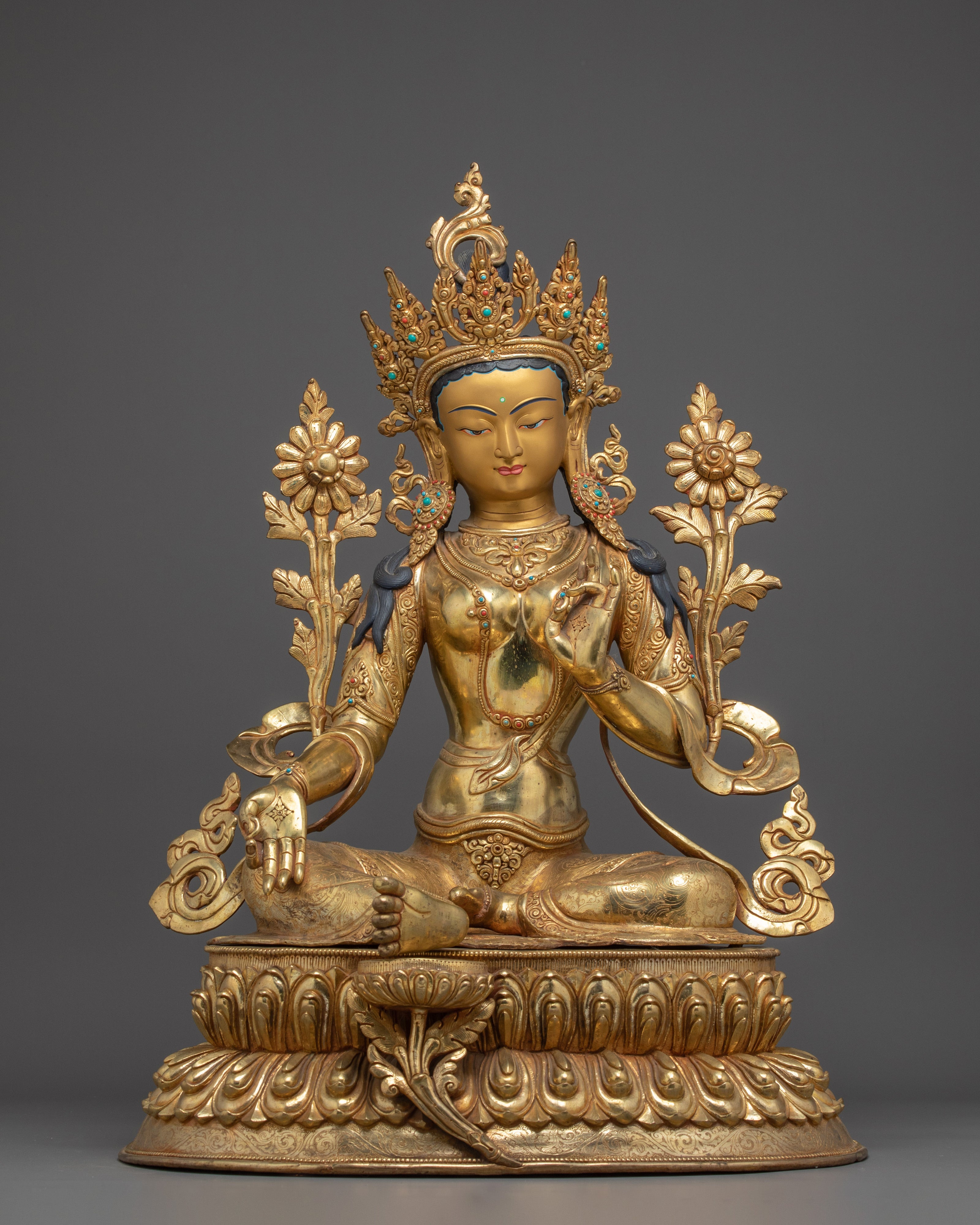 Green Tara Statue: Compassionate Mother of Liberation